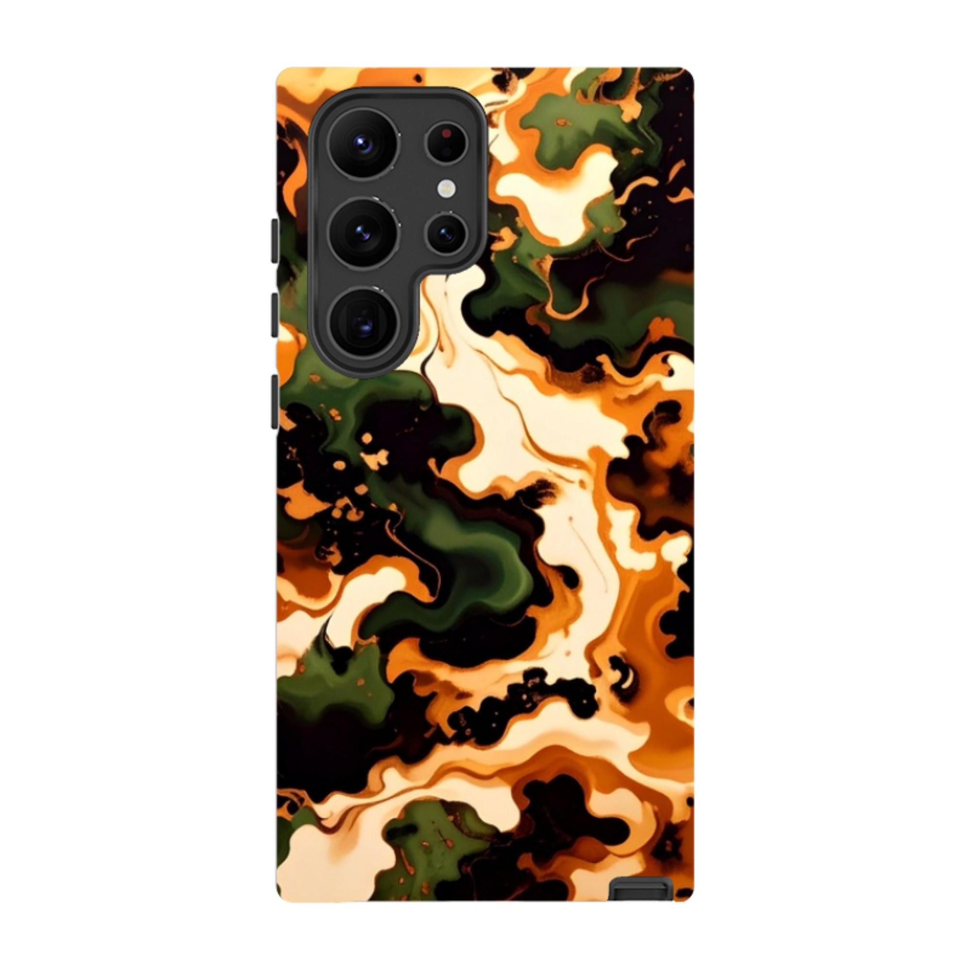 Samsung Tough Case - Green Marble