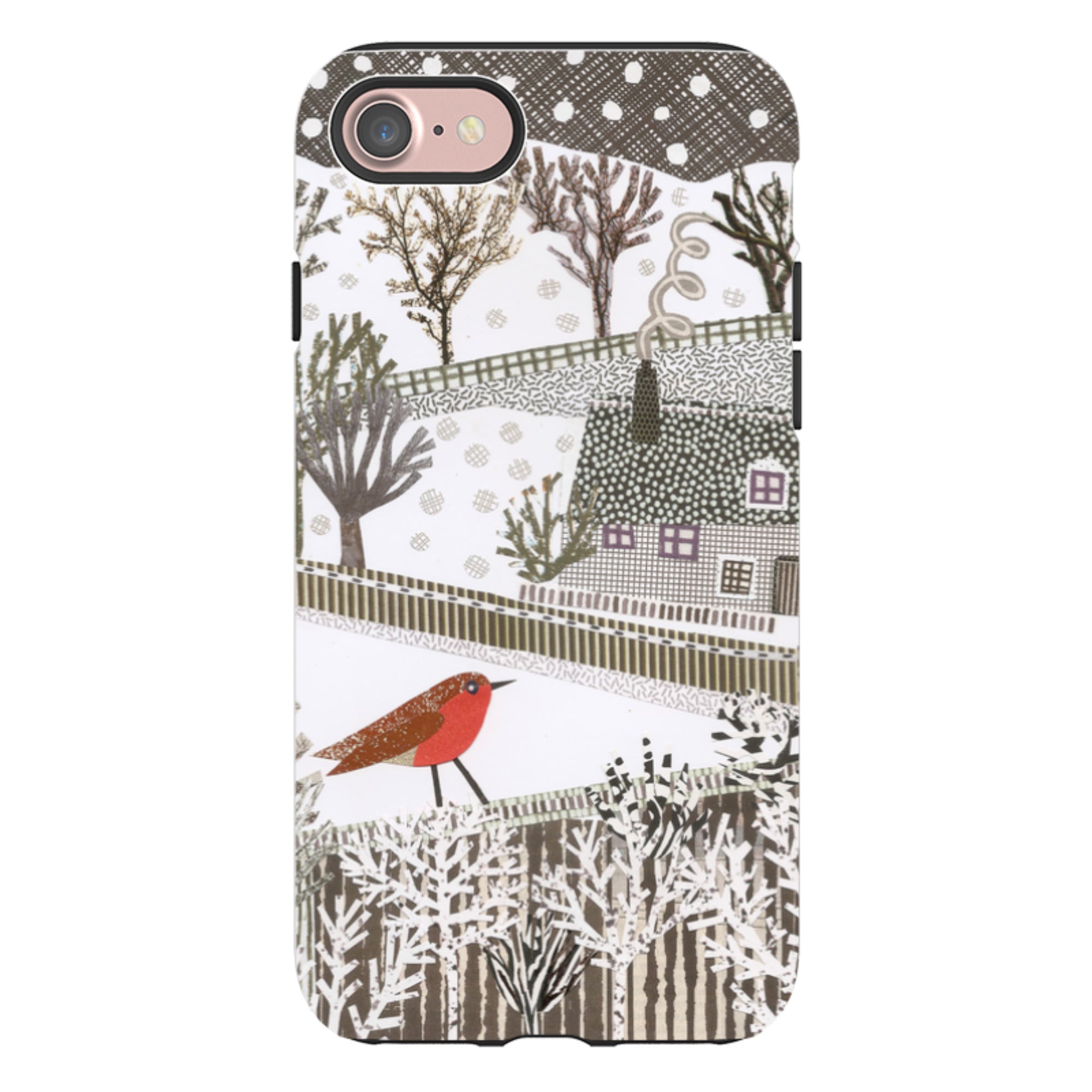 iPhone Tough Case - Robin Cottage By Jane Robbins