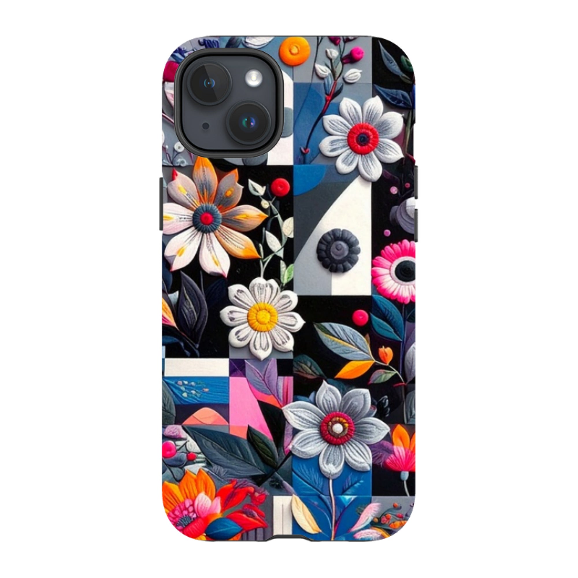 iPhone MagSafe Tough Case - Summer Petal Garden