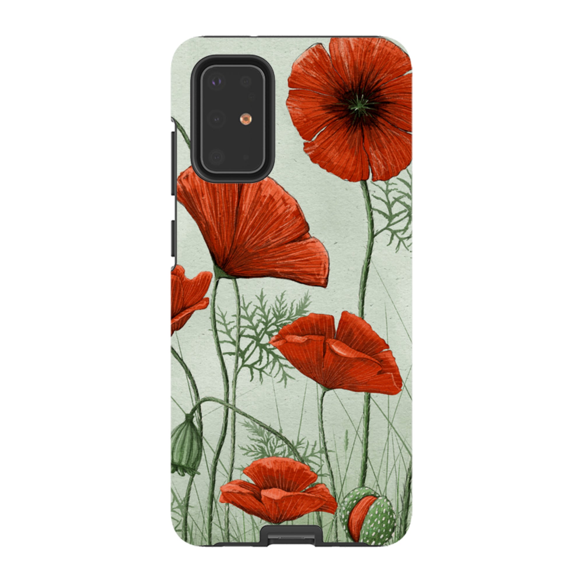 Samsung Tough  Case - Poppies By Maja Lindberg