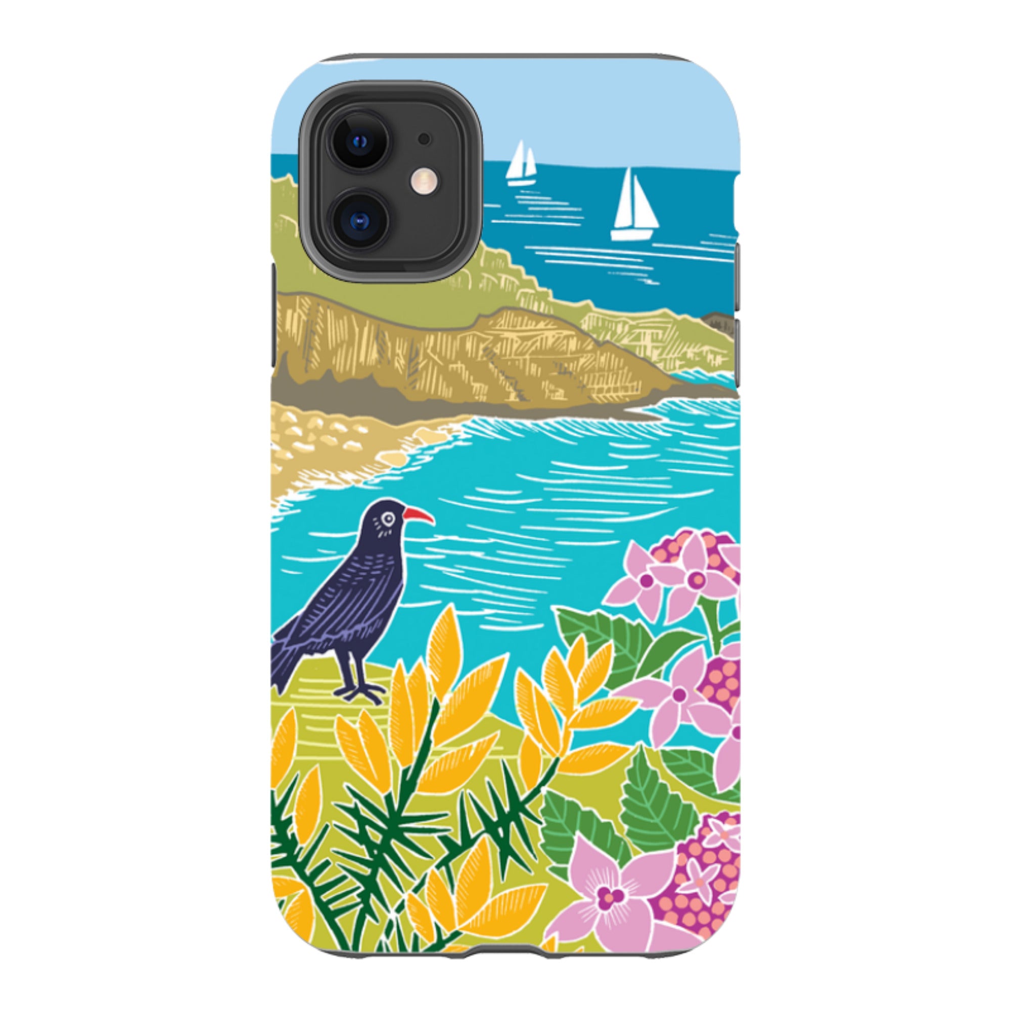 iPhone Tough Case - Porthgwarra Walk By Kate Heiss