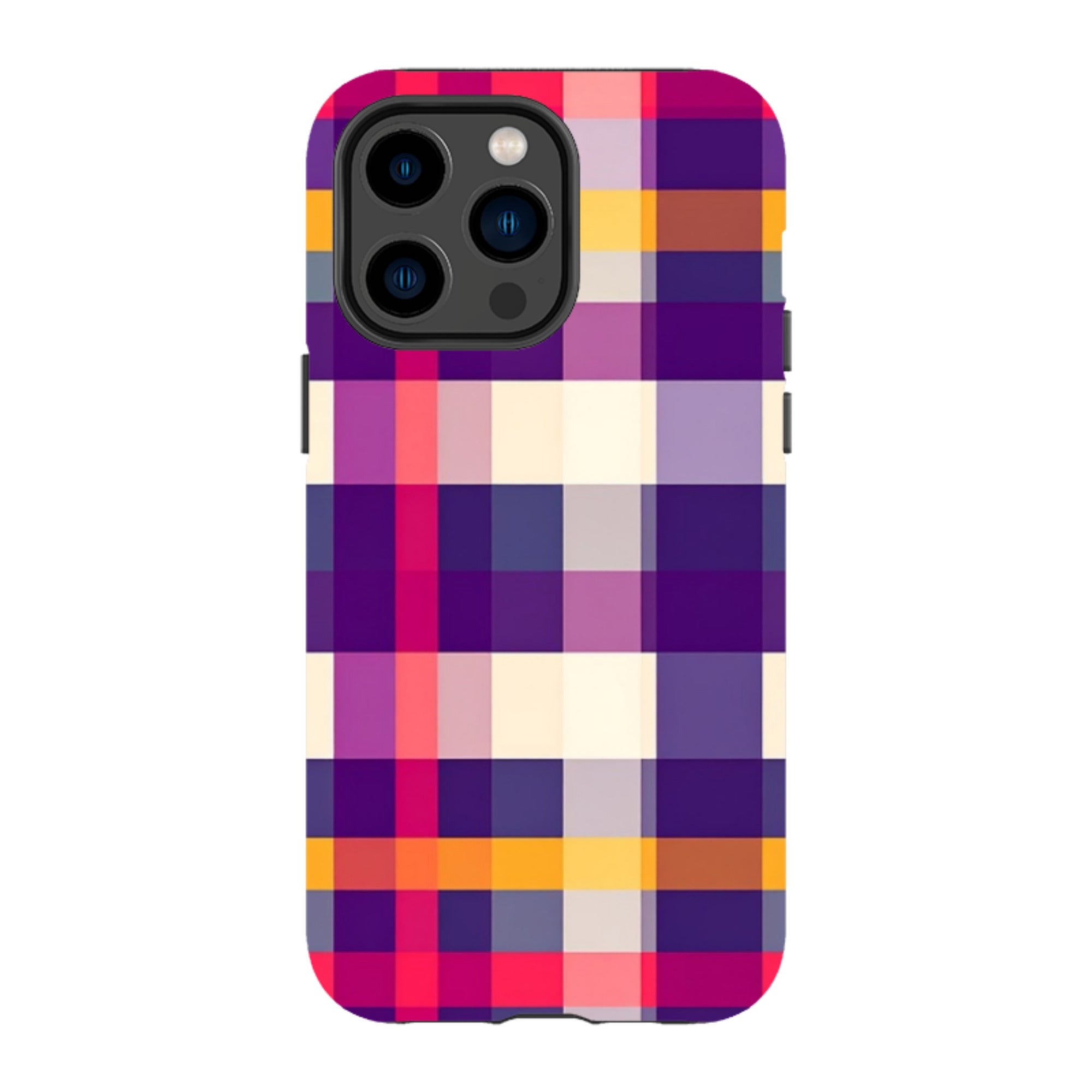iPhone MagSafe Tough Case - Durban Gingham