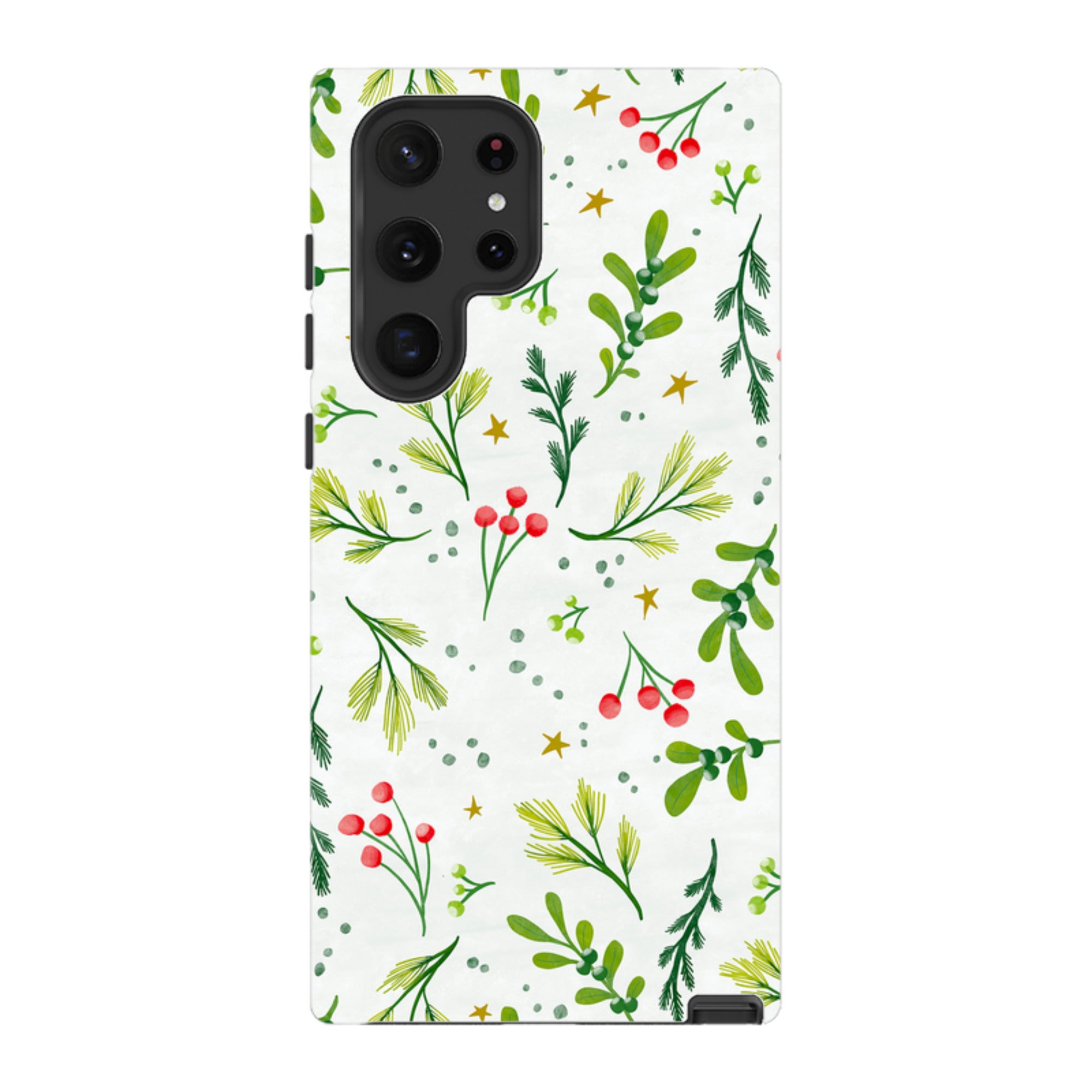 Samsung Tough Case - Christmas Stars By Katherine Quinn