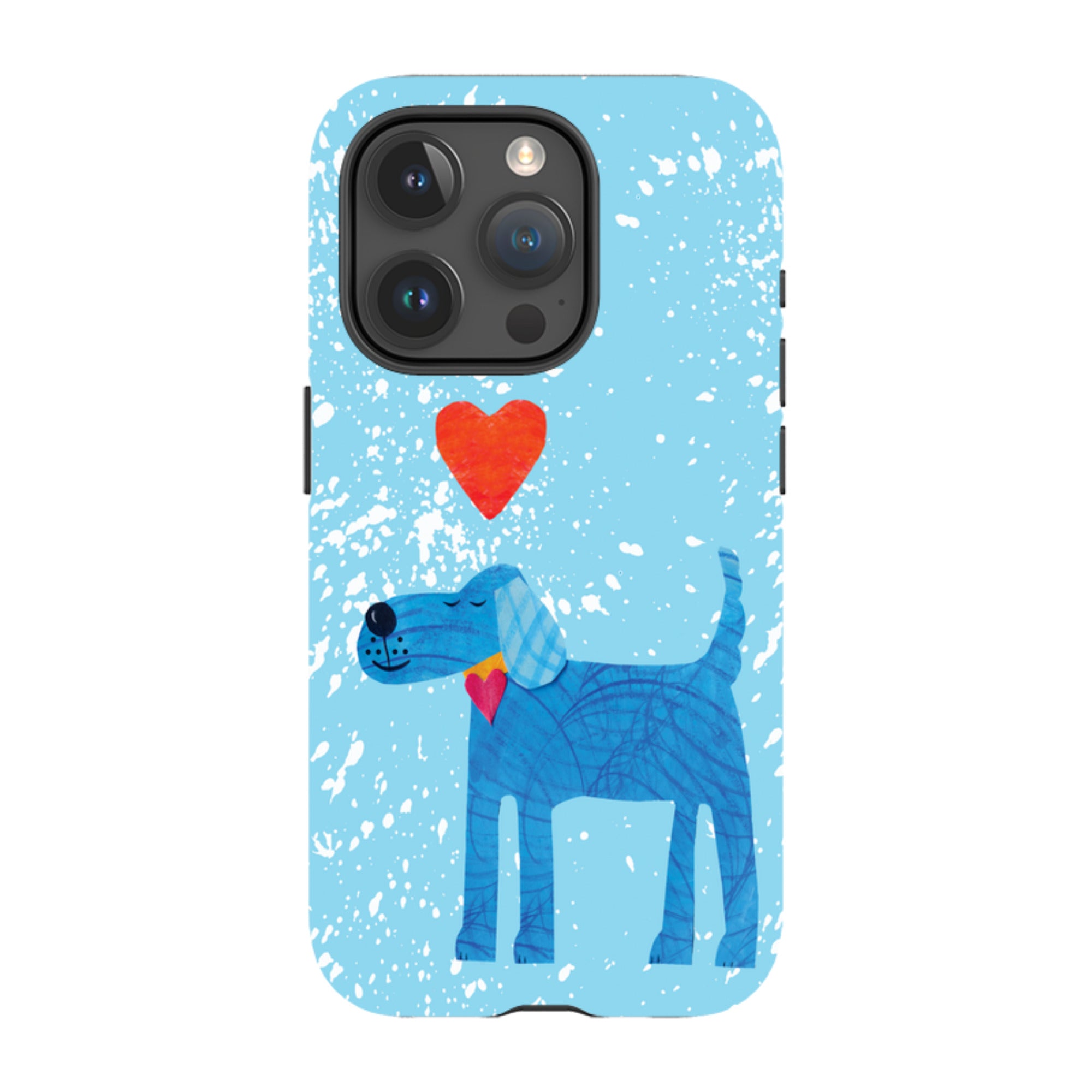 iPhone MagSafe Tough Case - Blue Dog By Tracey English