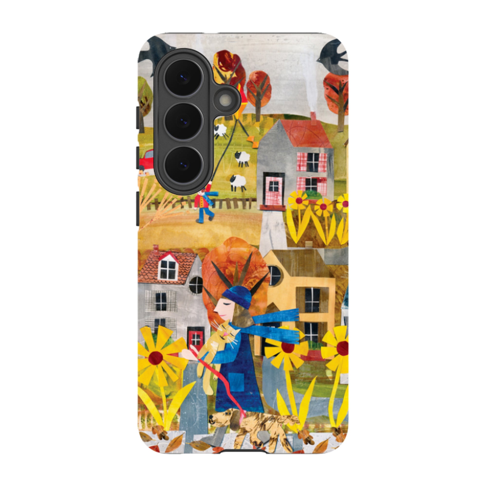 Samsung Tough Case - Autumn Walk By Tracey English