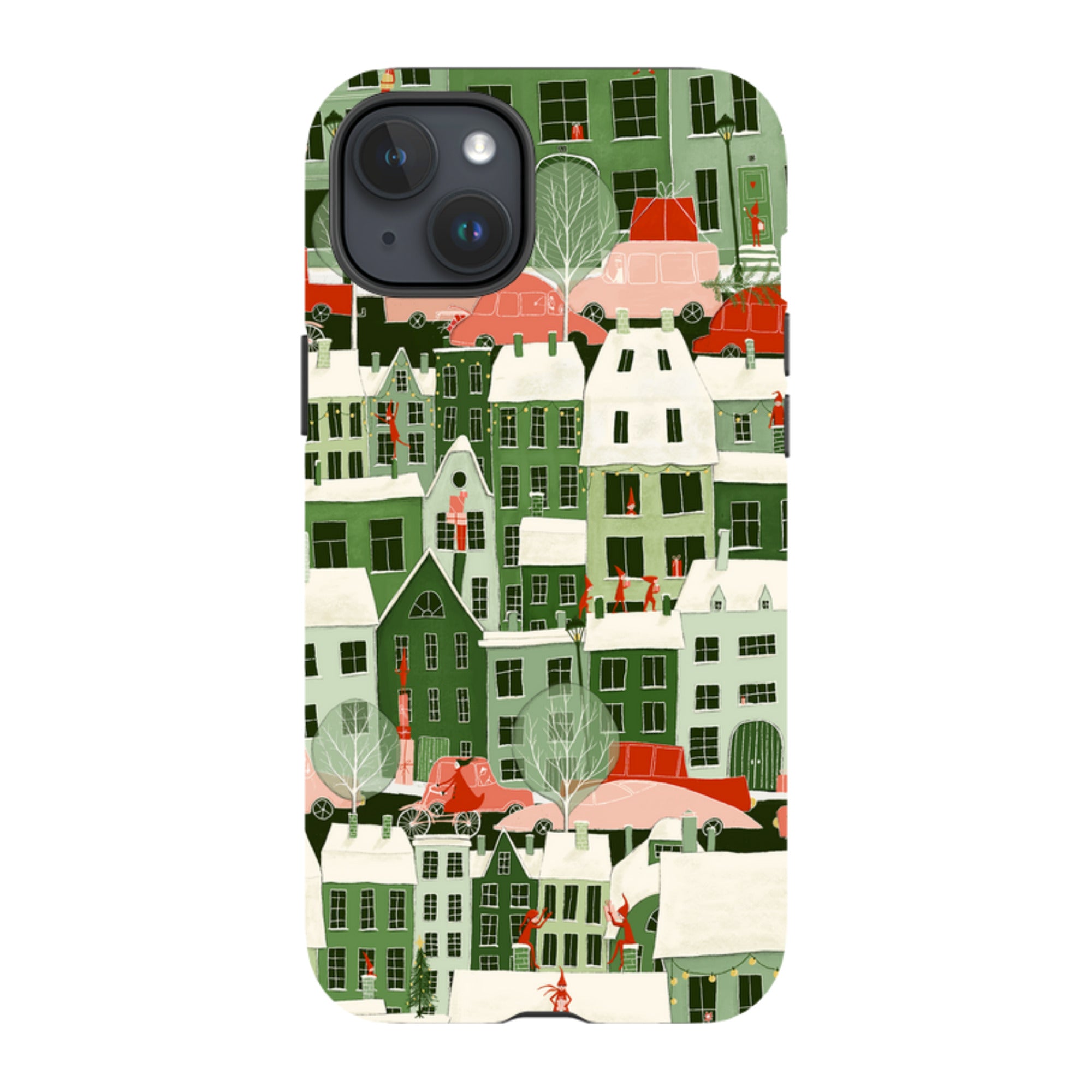 iPhone MagSafe Tough Case -  Christmas City By Maja Lindberg