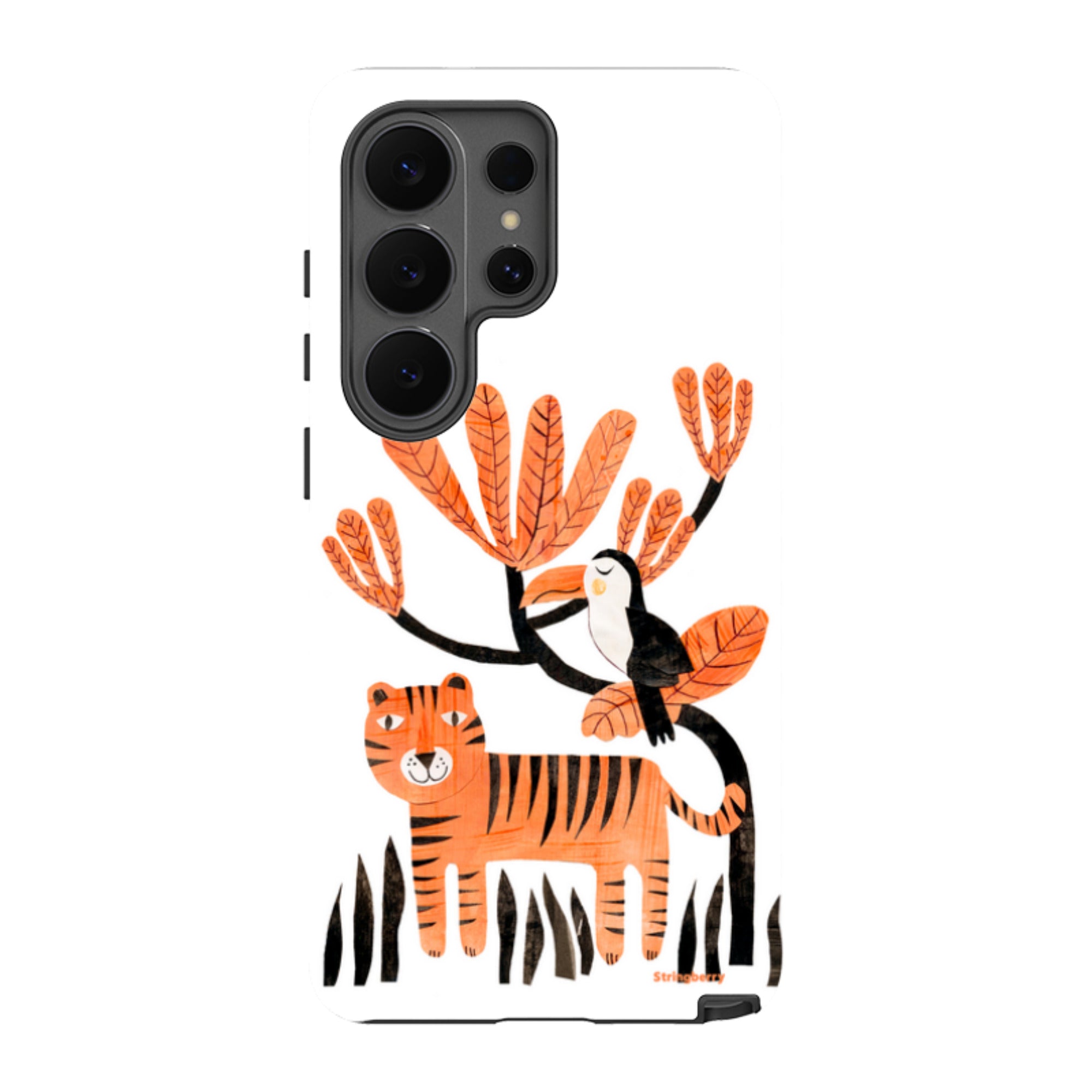 Samsung Tough Case - Tiger And Toucan By Tracey English
