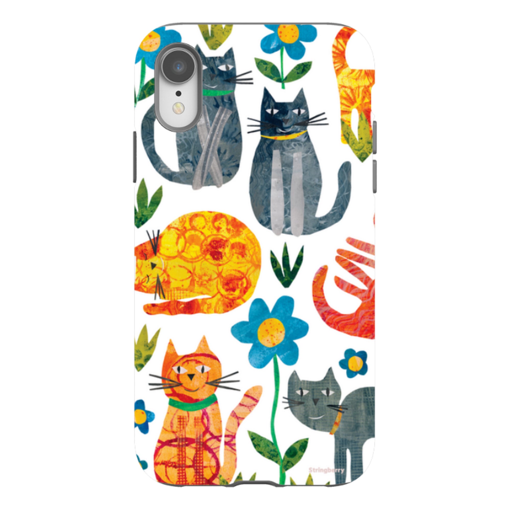 iPhone Tough Case - Cats By Tracey English
