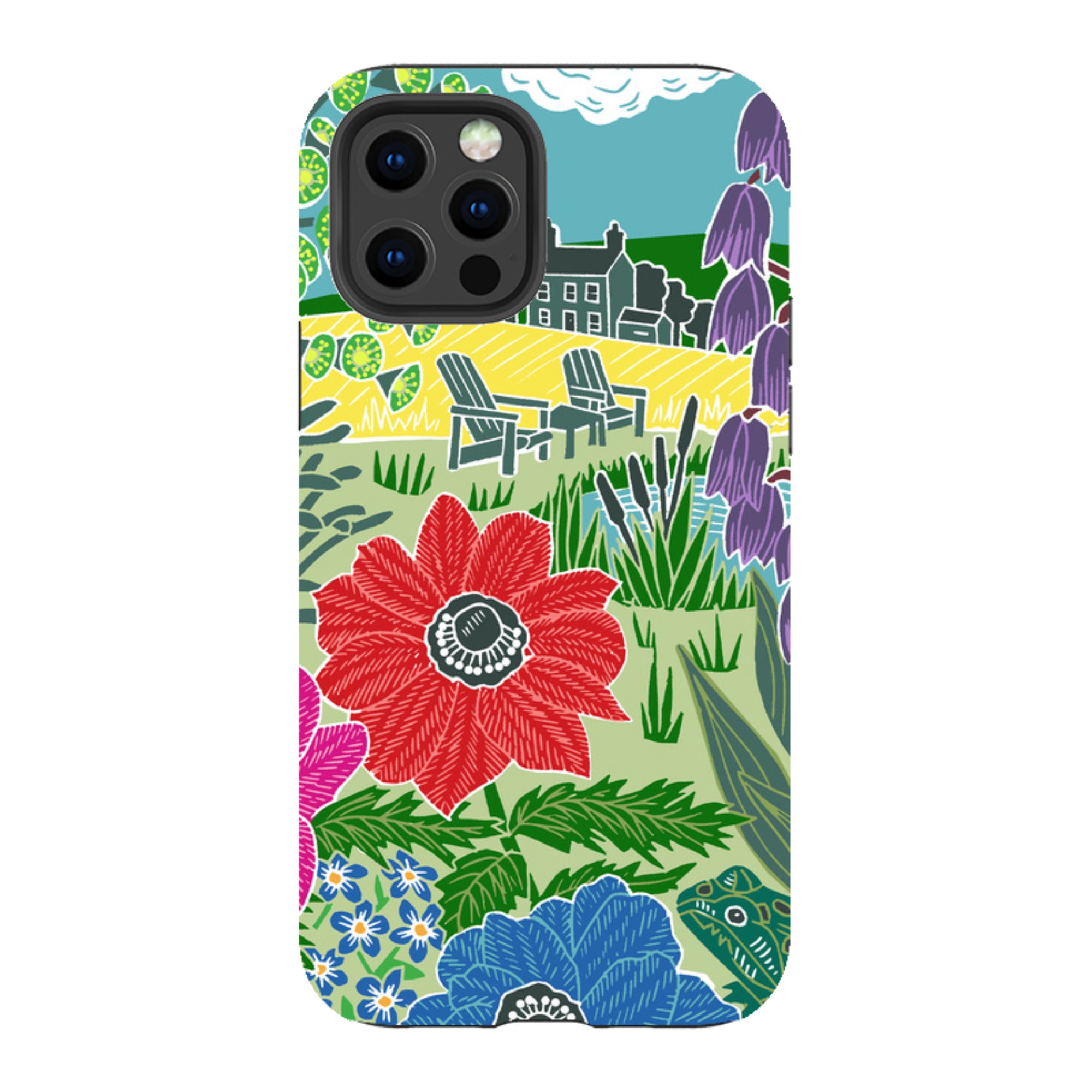 iPhone Tough Case - Camassias By kate Heiss