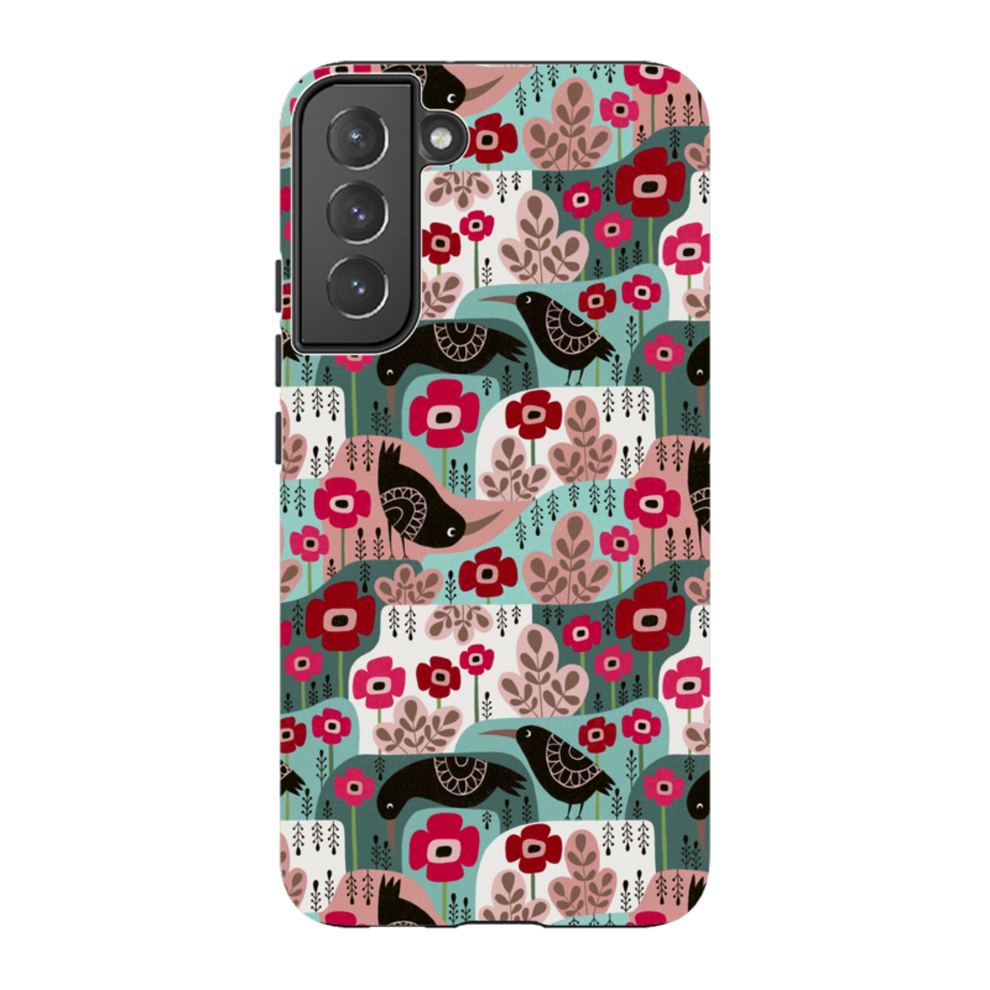 Samsung Tough Case - Poppies And Crow By Suzy Taylor