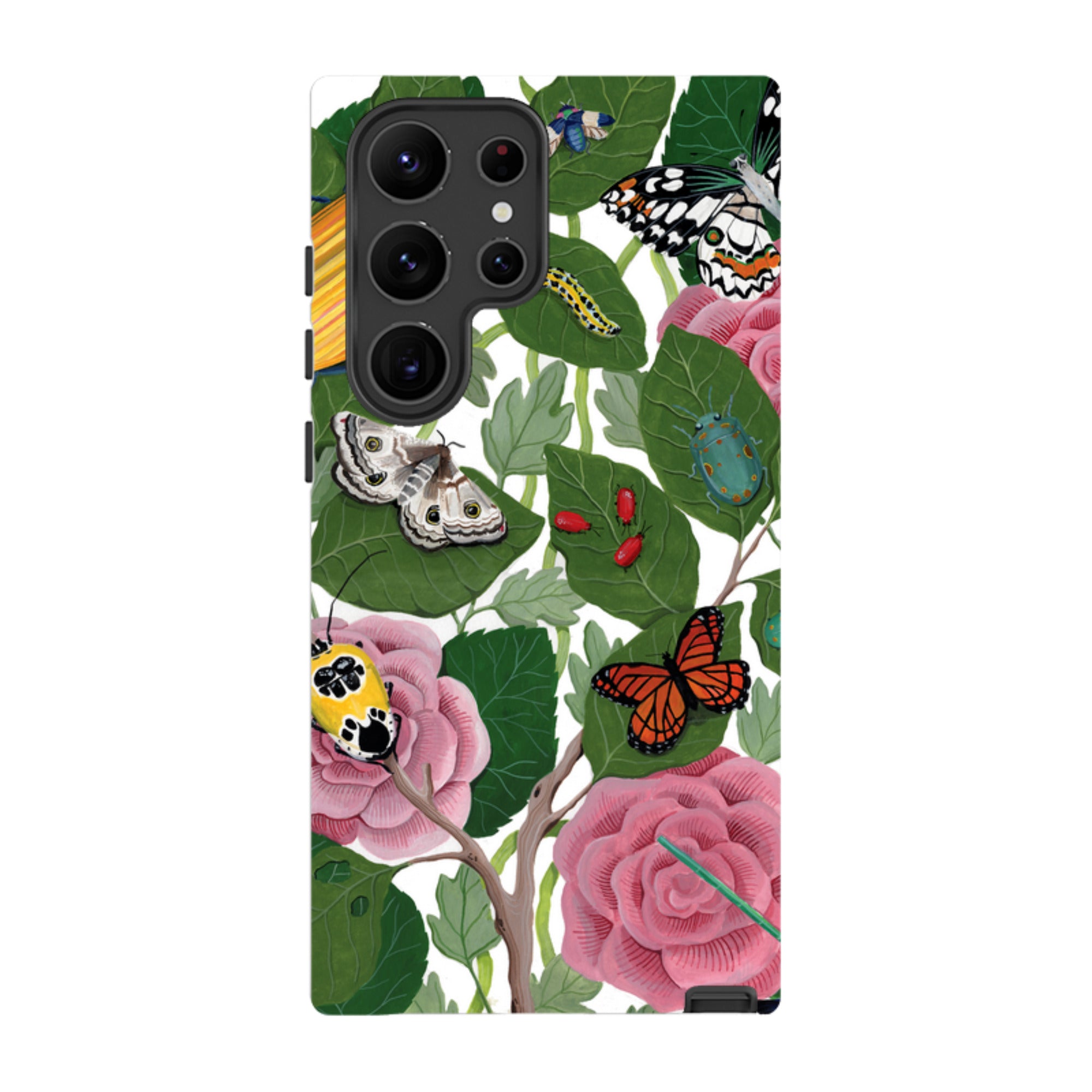 Samsung Tough Case - Butterflies And Beatles By Bex Parkin