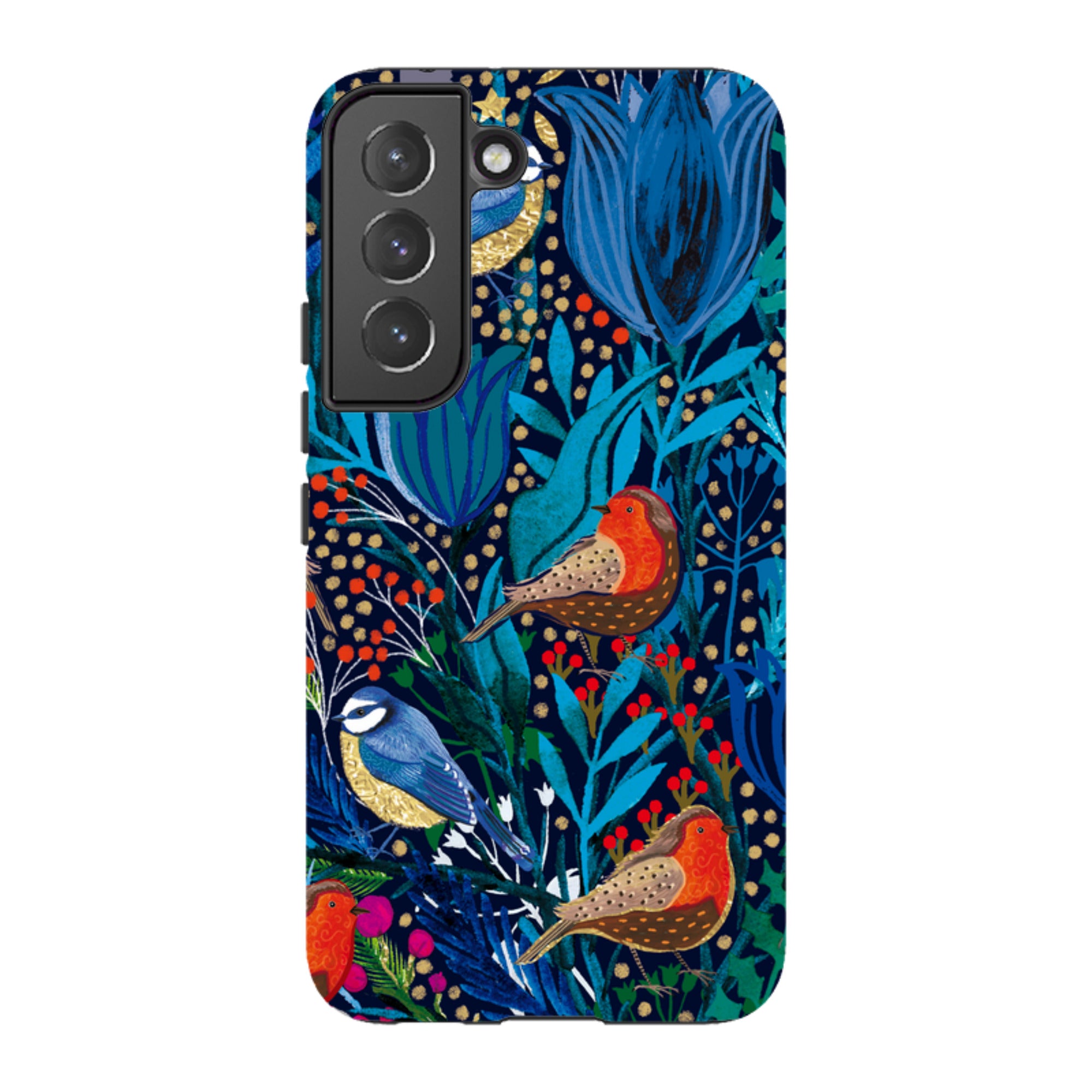 Samsung Tough Case - Xmas Robin IV By Emma Frances Grant
