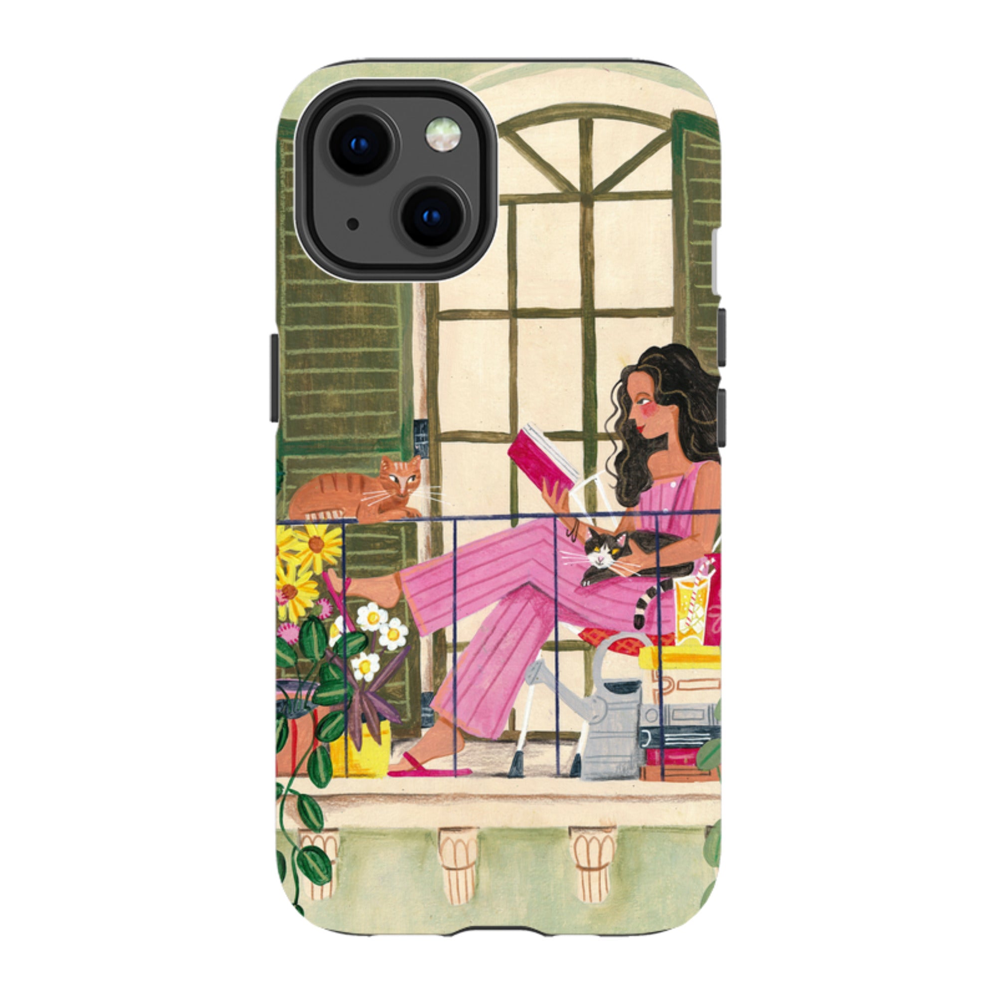 iPhone MagSafe Tough Case -  Balcony By Caroline Bonne Muller