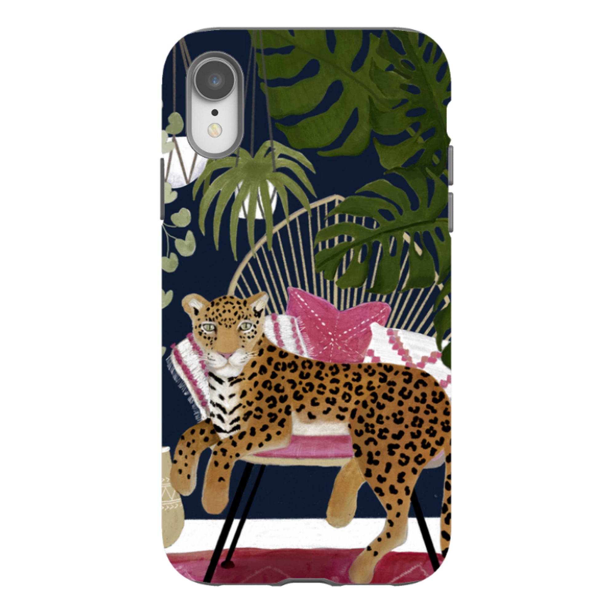 iPhone Tough Case - Boho Leopard By Bex Parkin