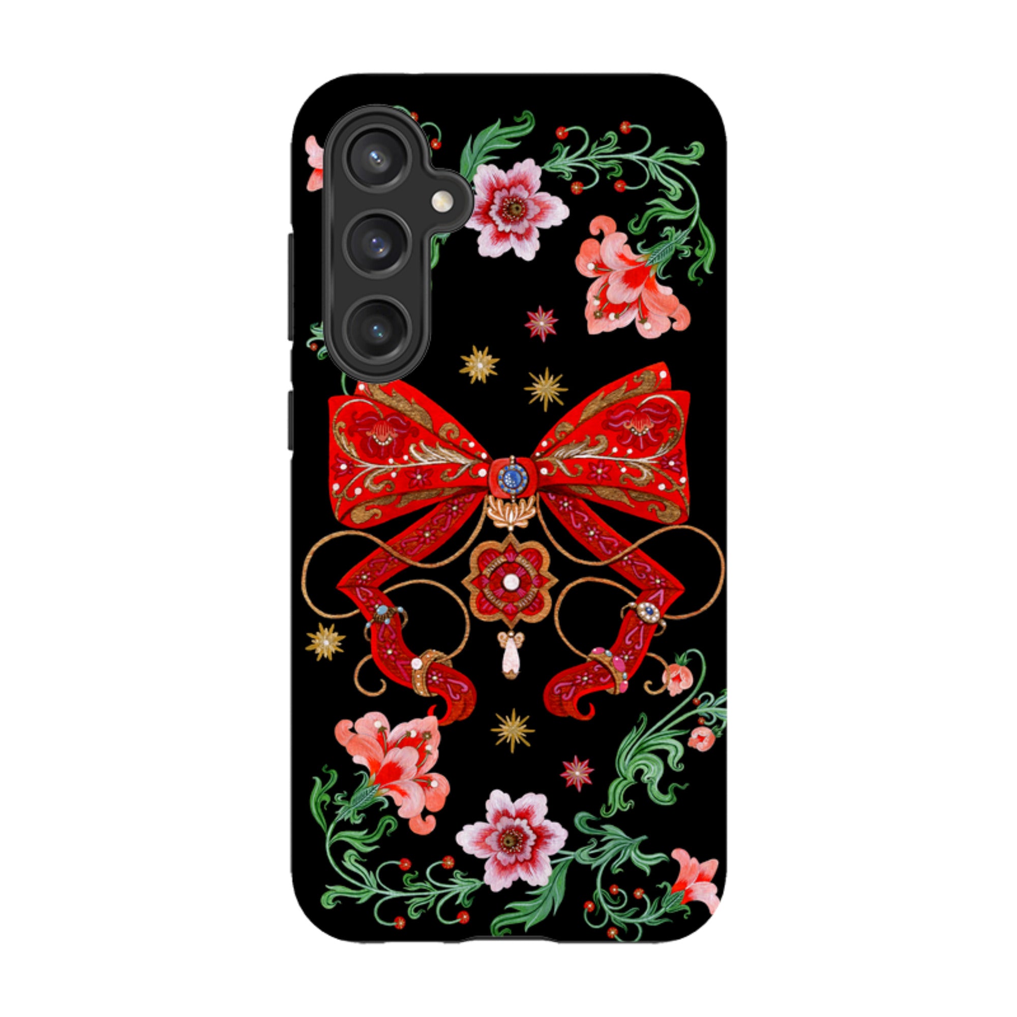 Samsung Tough  Case - Five Gold Ring By Maria Matos