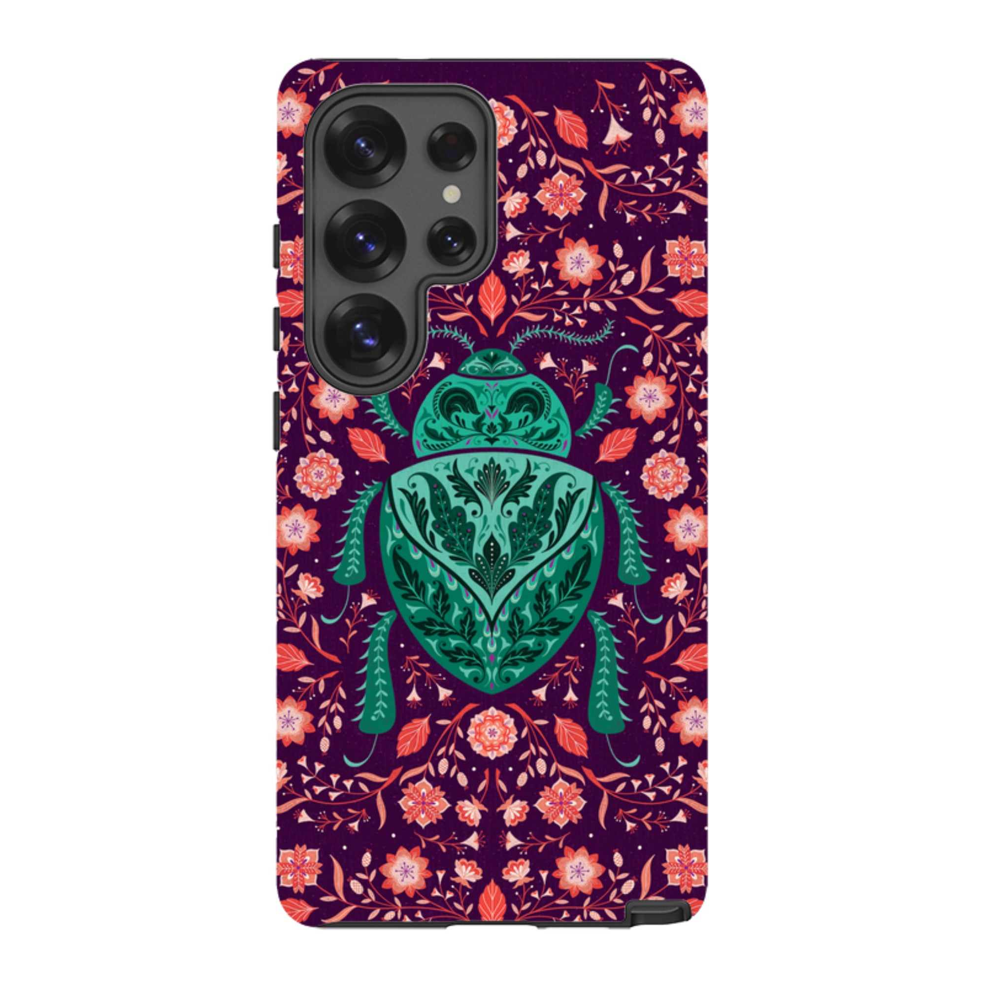 Samsung Tough Case - Beetle By Jenny Zemanek