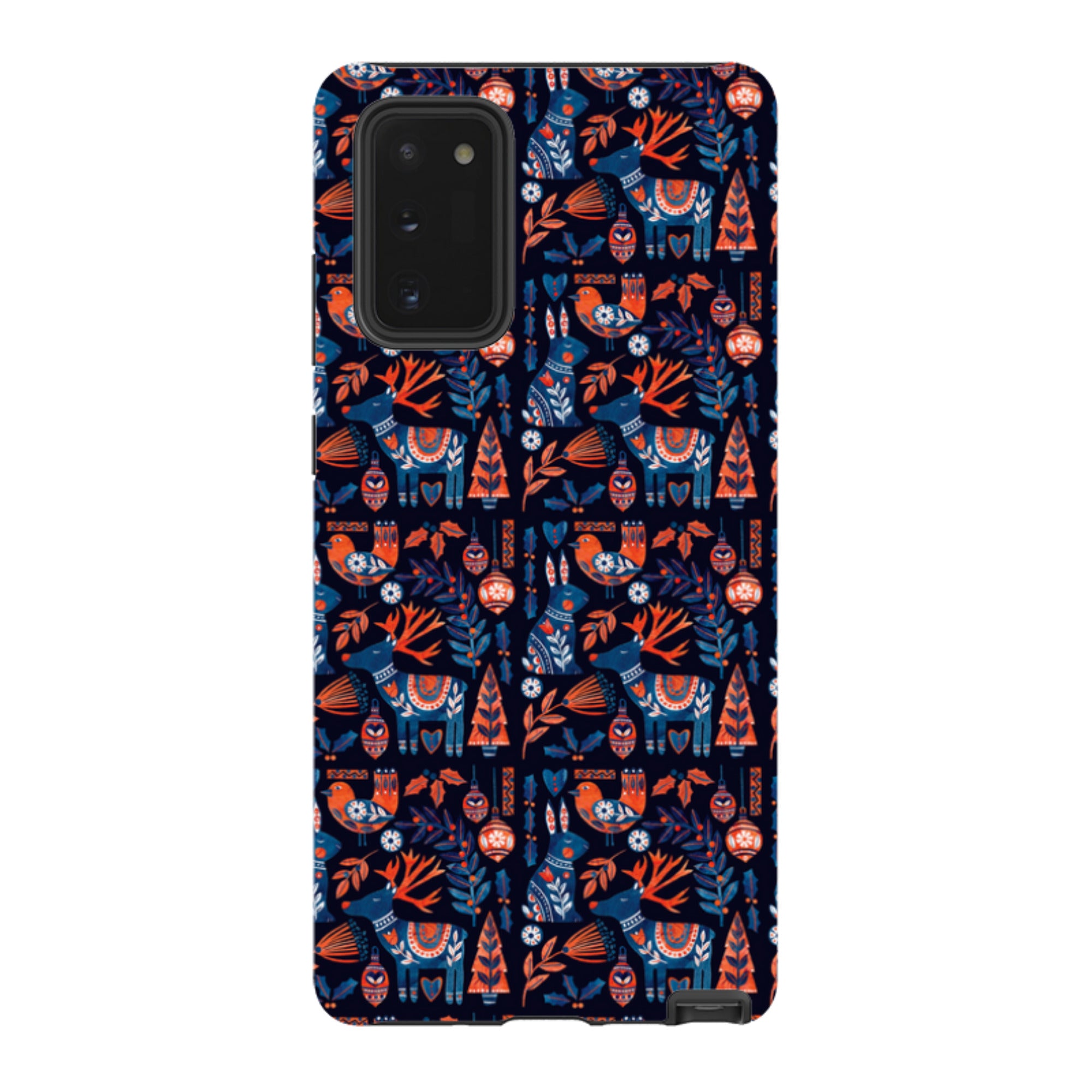 Samsung Tough Case - Scandi Animals Dark By Tracey English