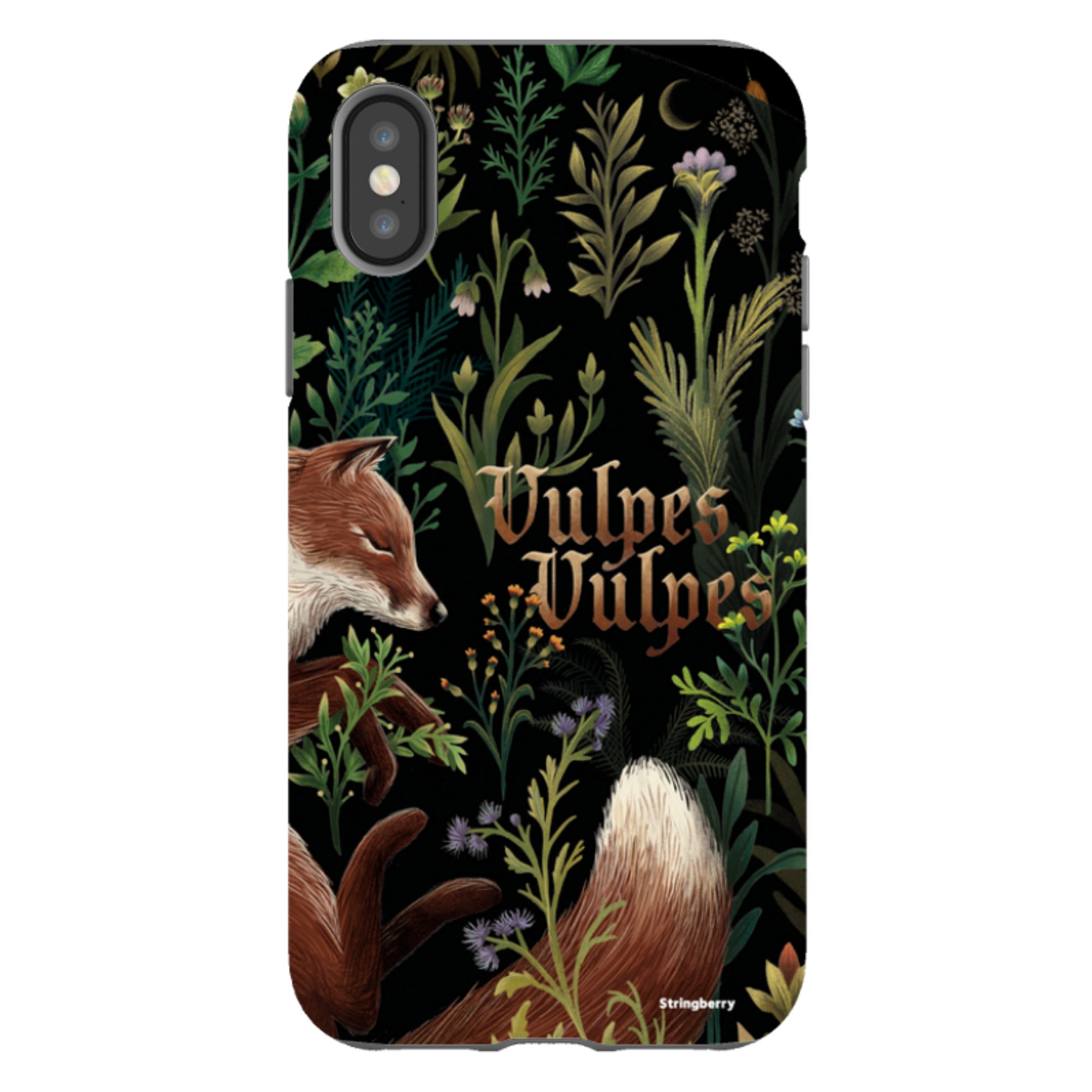 iPhone Tough Case - Vulpes Fox By Anna Stead