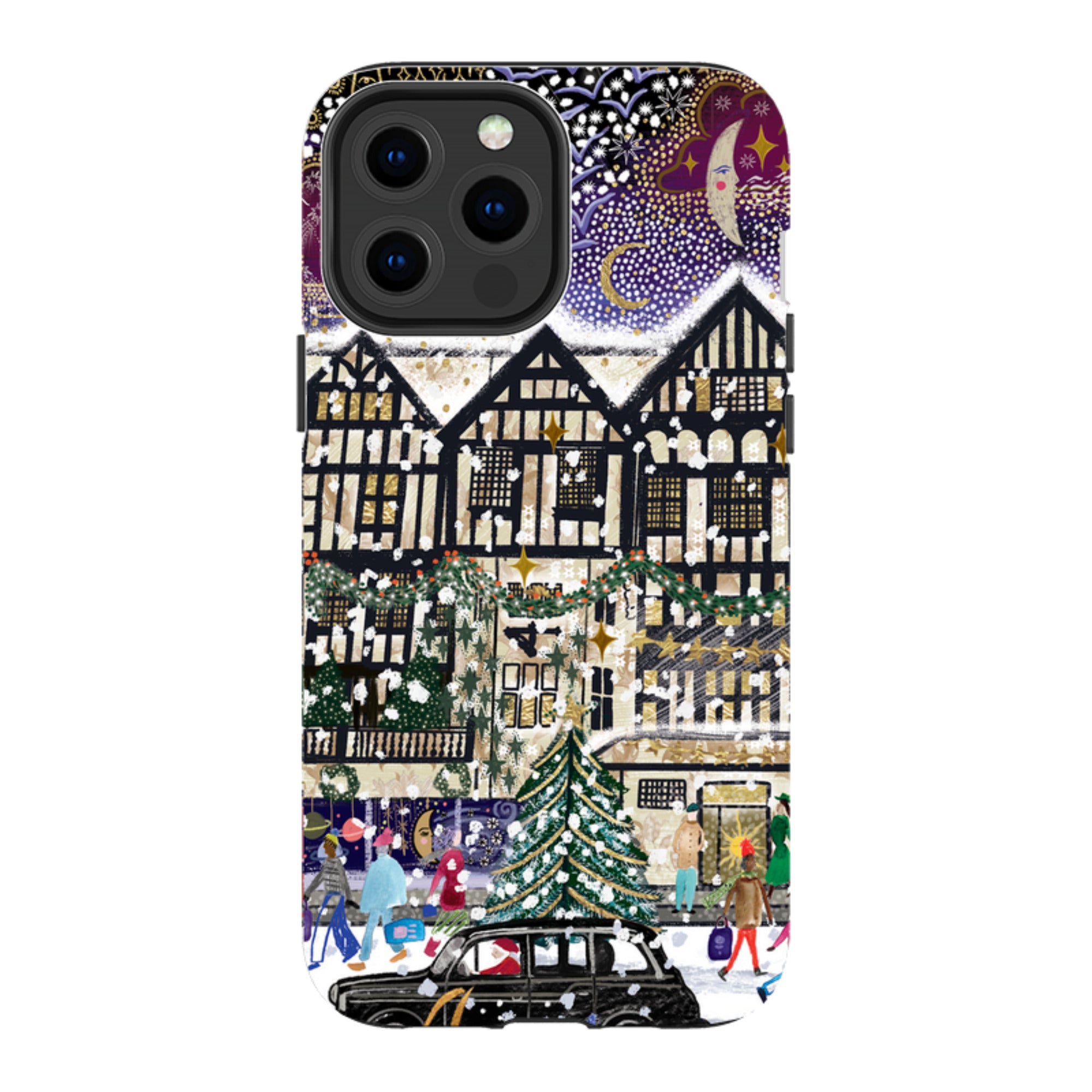 iPhone Tough Case - Christmas In London II By Emma Frances Grant