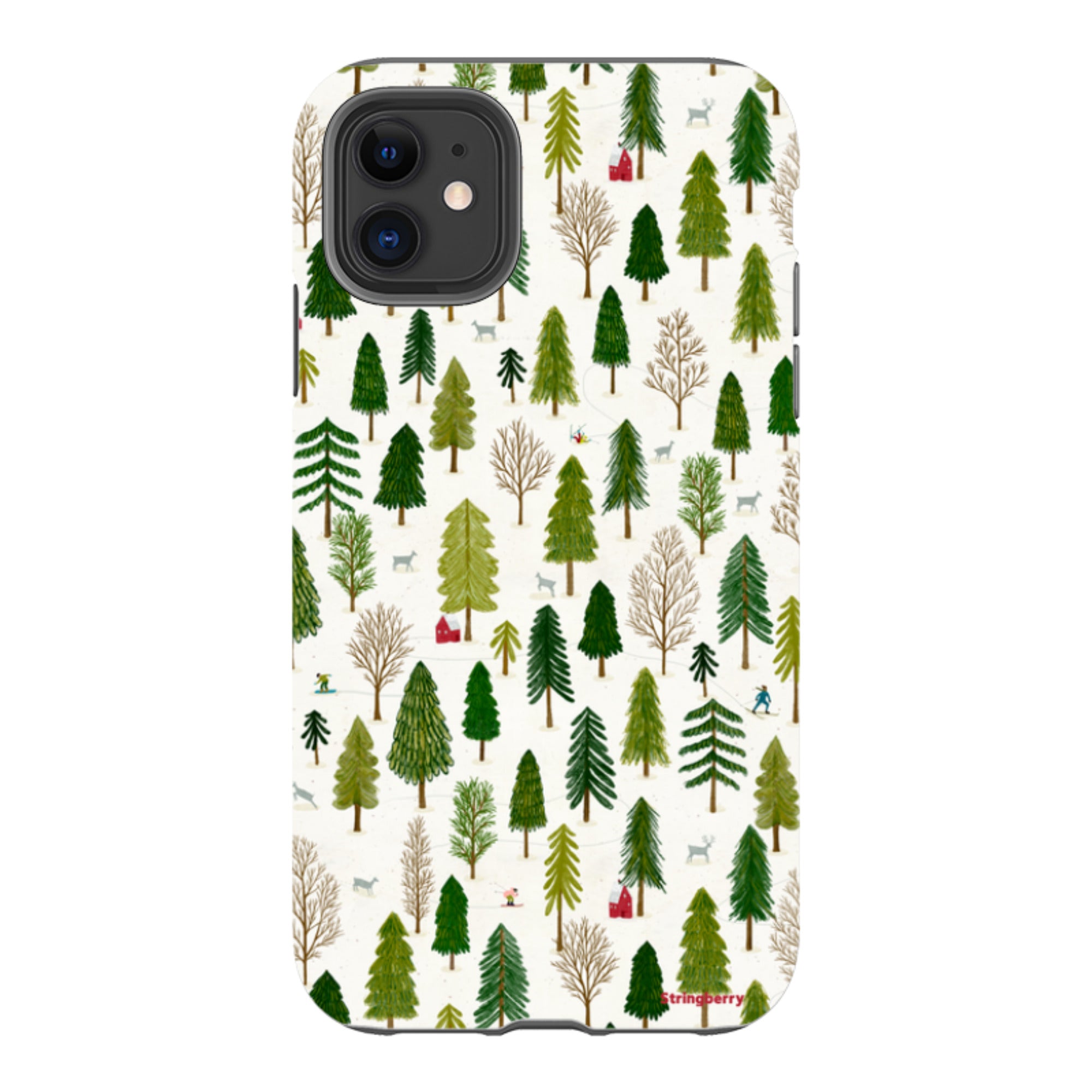 iPhone Tough Case - Winter Landscape IV By Katherine Quinn
