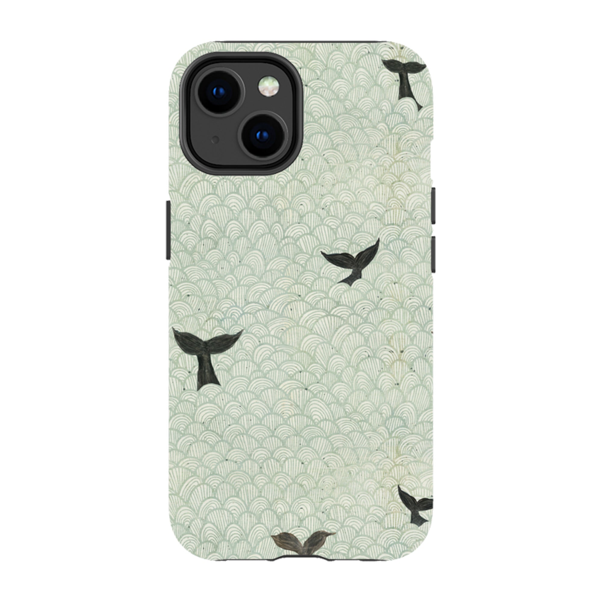 iPhone Tough Case - Whale Tails By Katherine Quinn