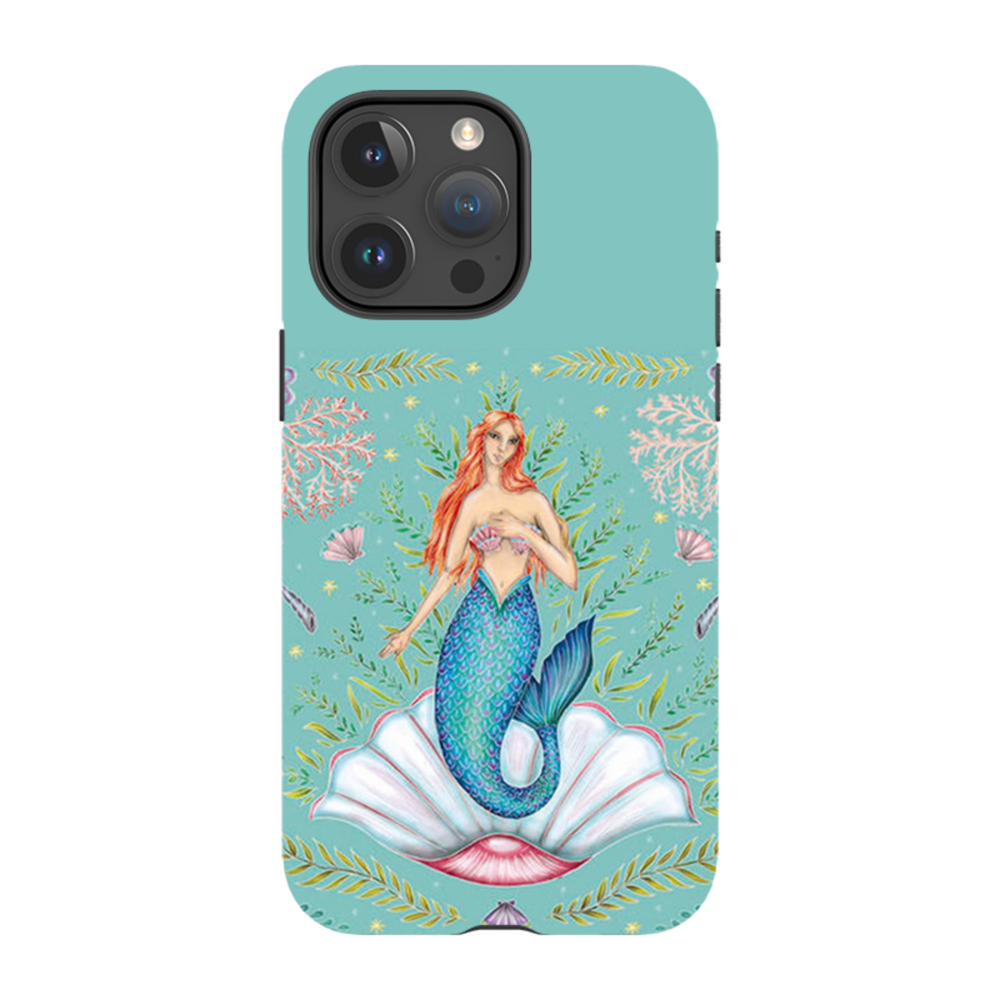 iPhone Tough Case - Mermaid By Catherine Rowe