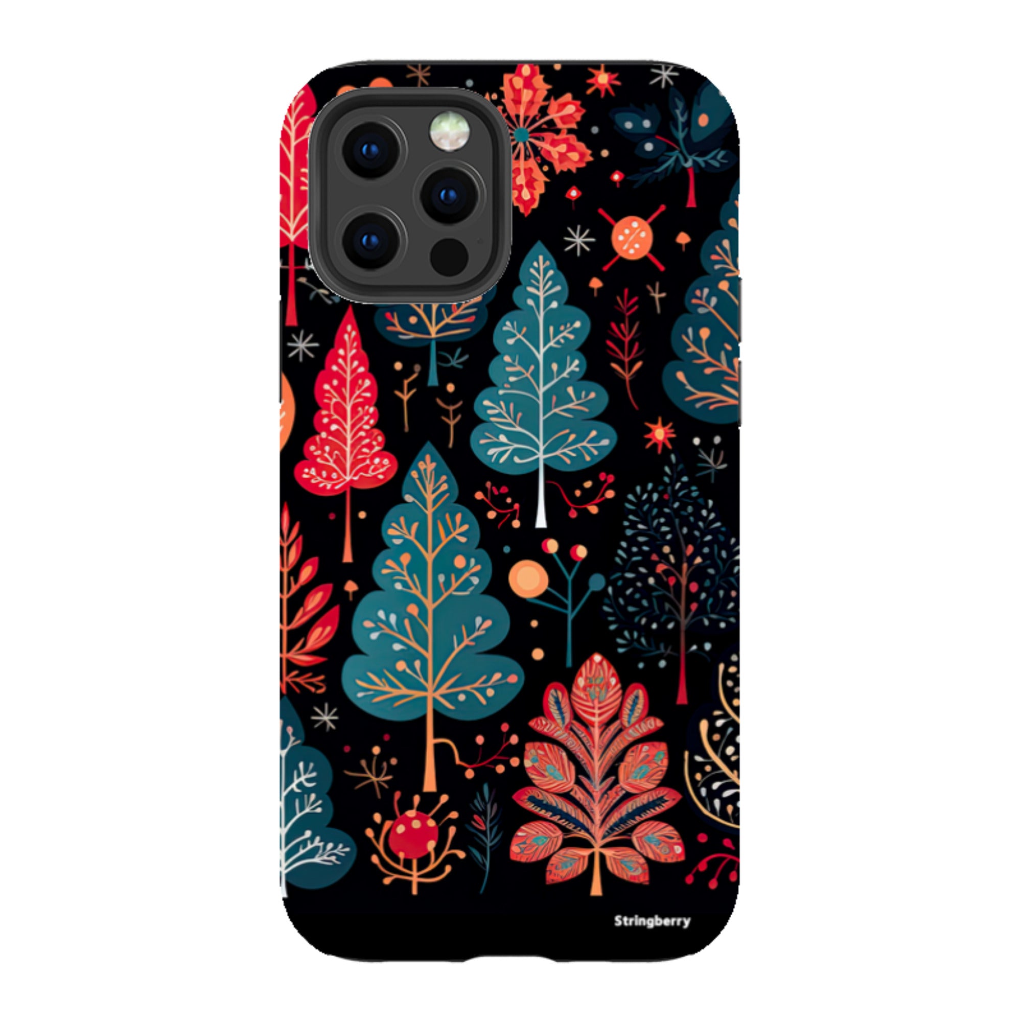 iPhone Tough Case - Dark Winter Forest
