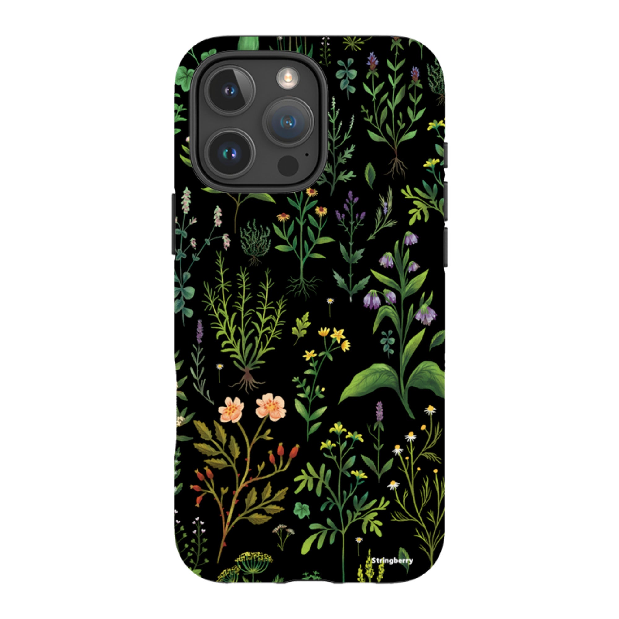 iPhone Tough Case - Medieval Herbal By Anna Stead
