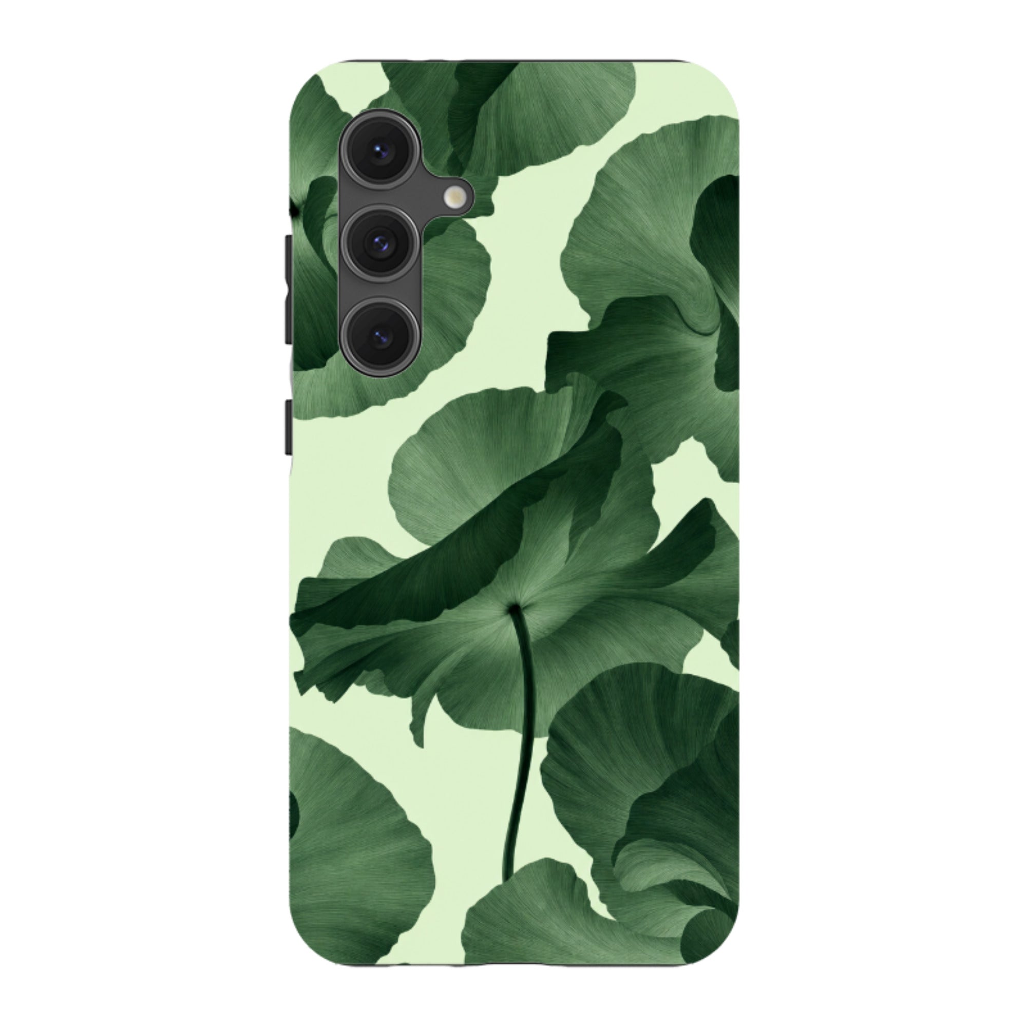 Samsung Tough Case - Sage Green Poppy
