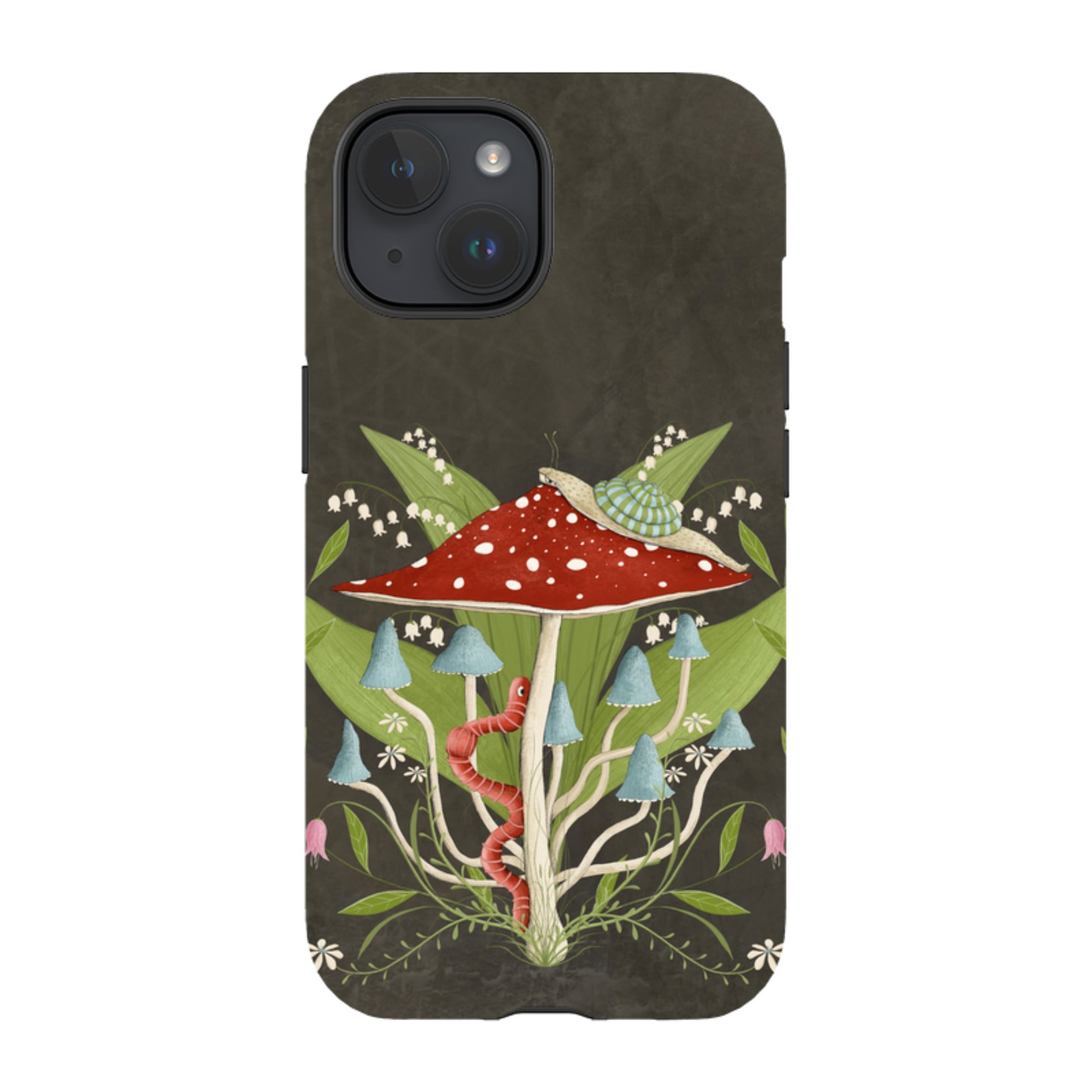 iPhone Tough Case - Worm By Maja Lindberg