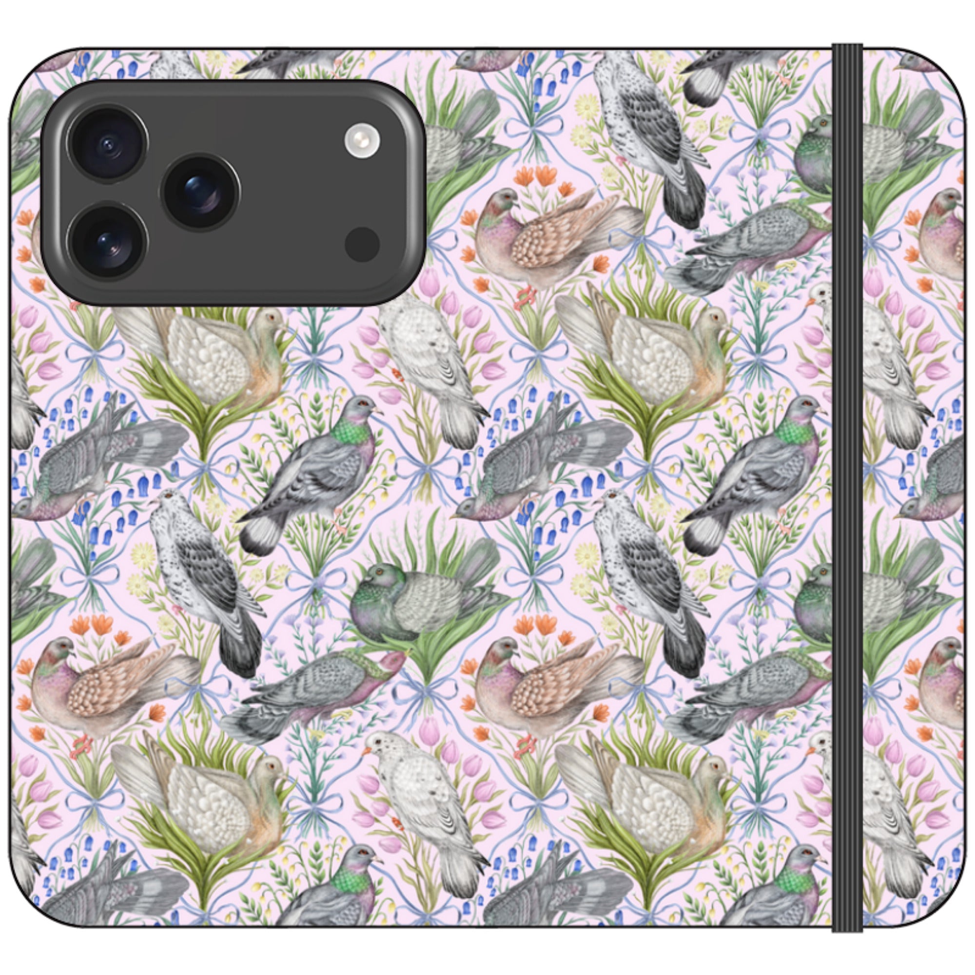 Pigeon Pals Wallet Case By Catherine Rowe