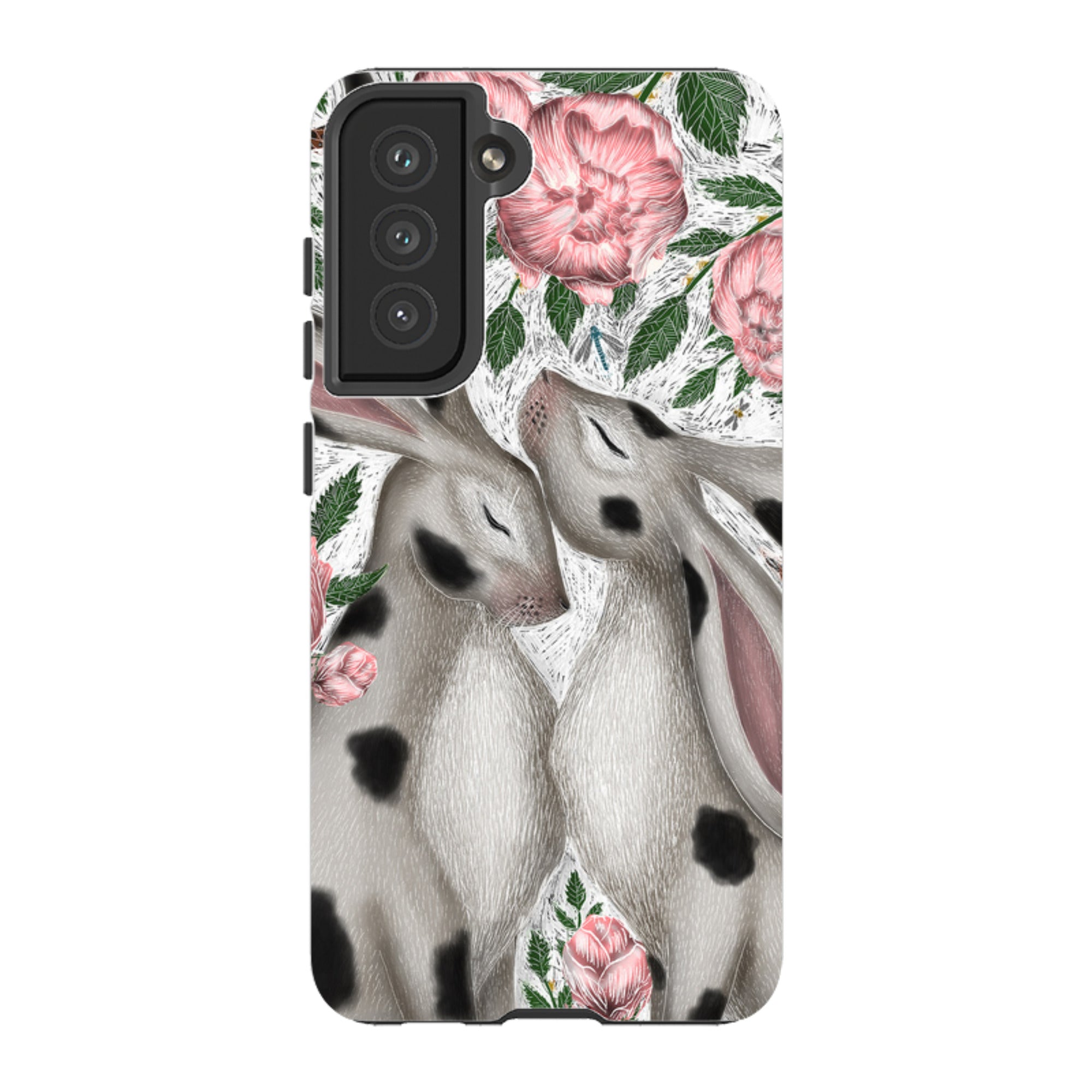 Samsung Tough Case - Hares And Peonies By Catherine Rowe