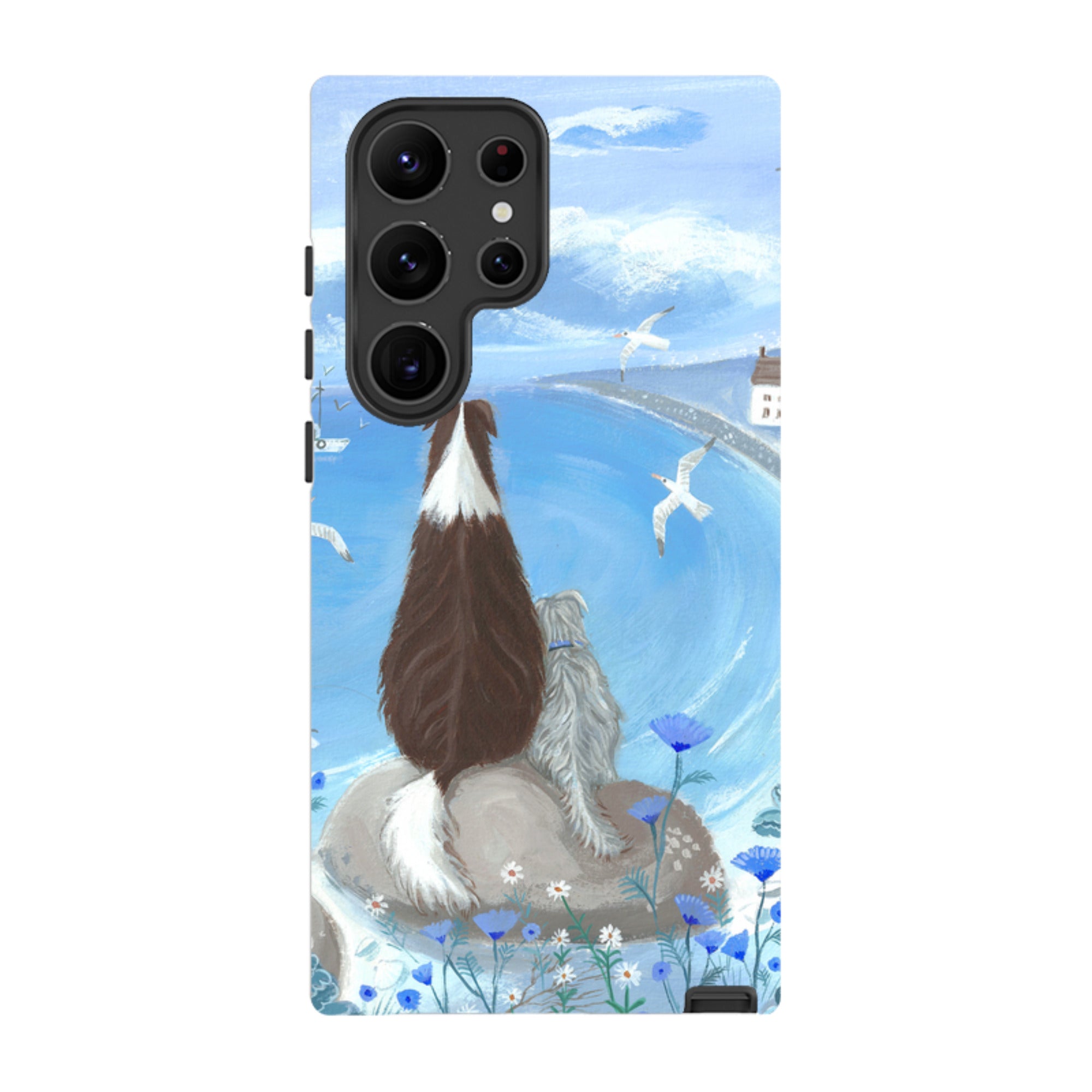 Samsung Tough Case - Beach Dog By Mary Stubberfield