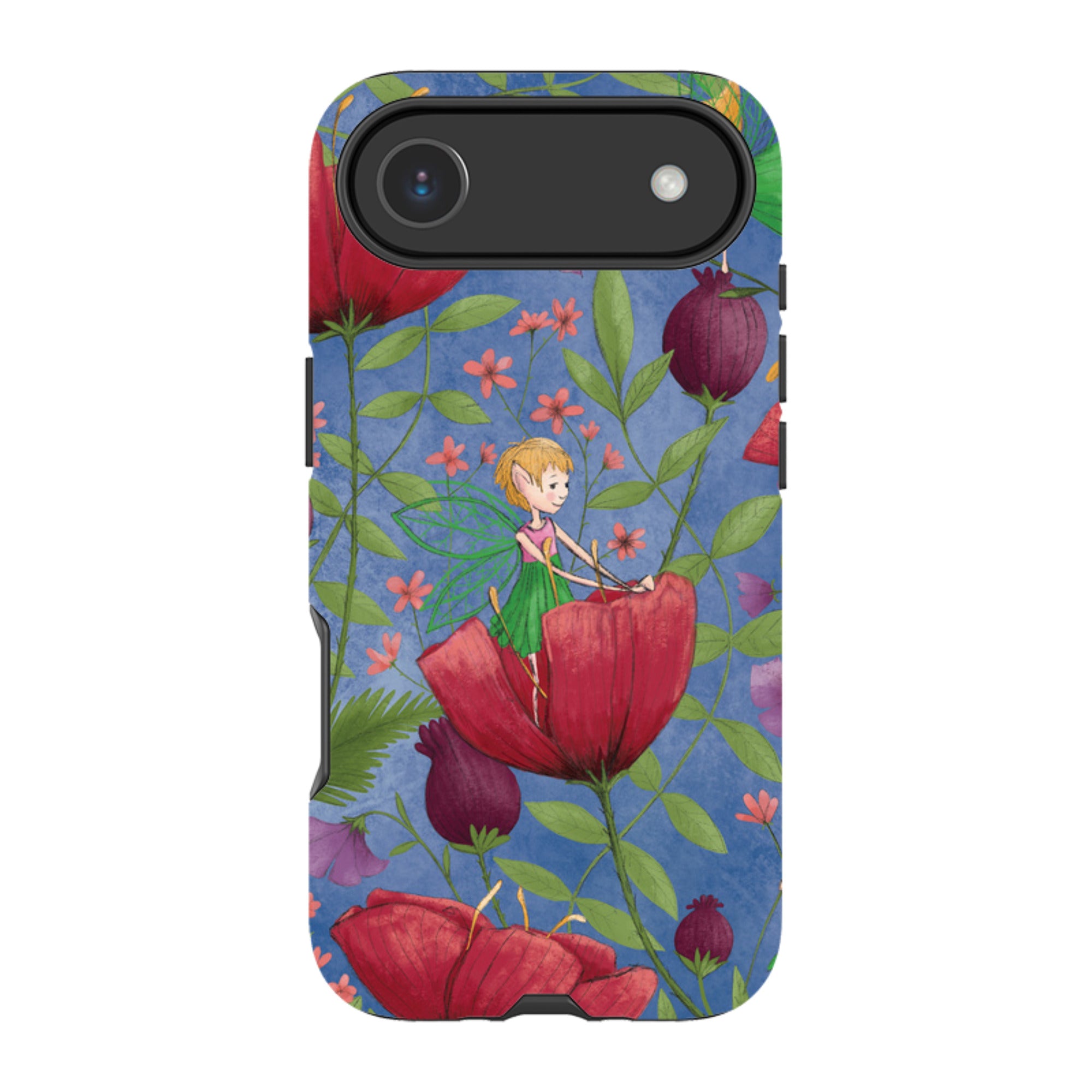 iPhone Tough Case - Fairies And Flowers By Maja Lindberg