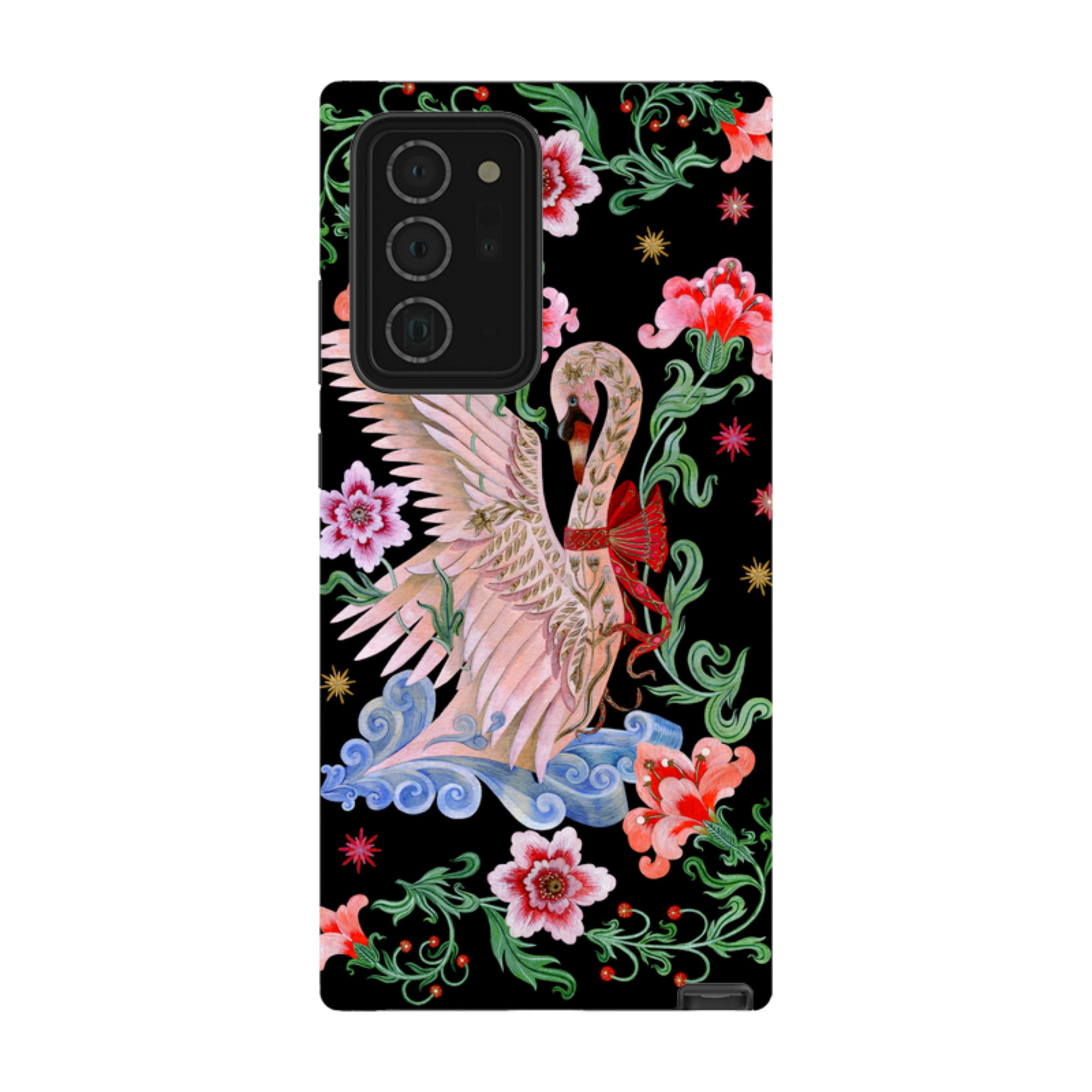 Samsung Tough  Case - Seven Swans A Swimming By Maria Matos