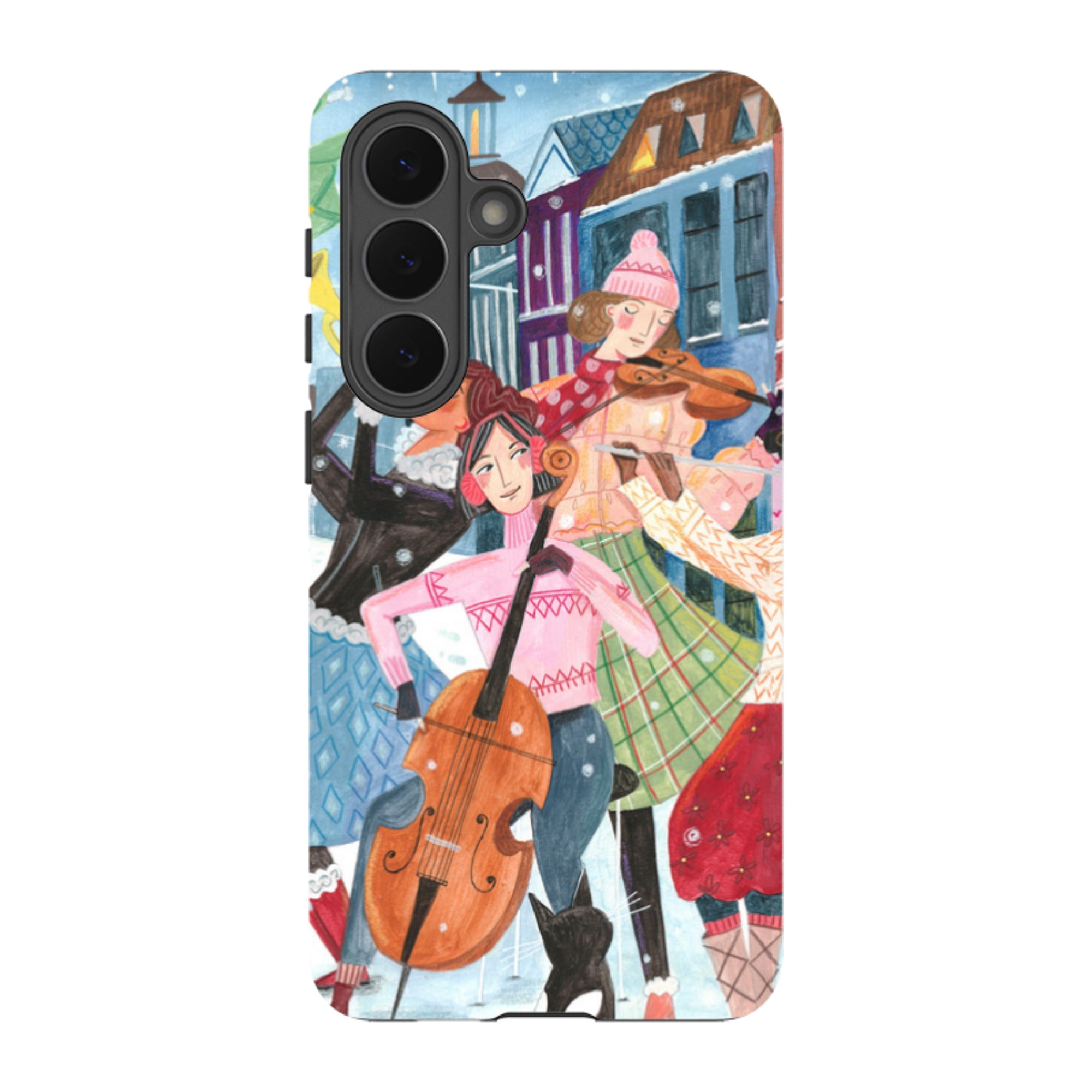 Samsung Tough Case - Musical Winter By Caroline Bonne Muller