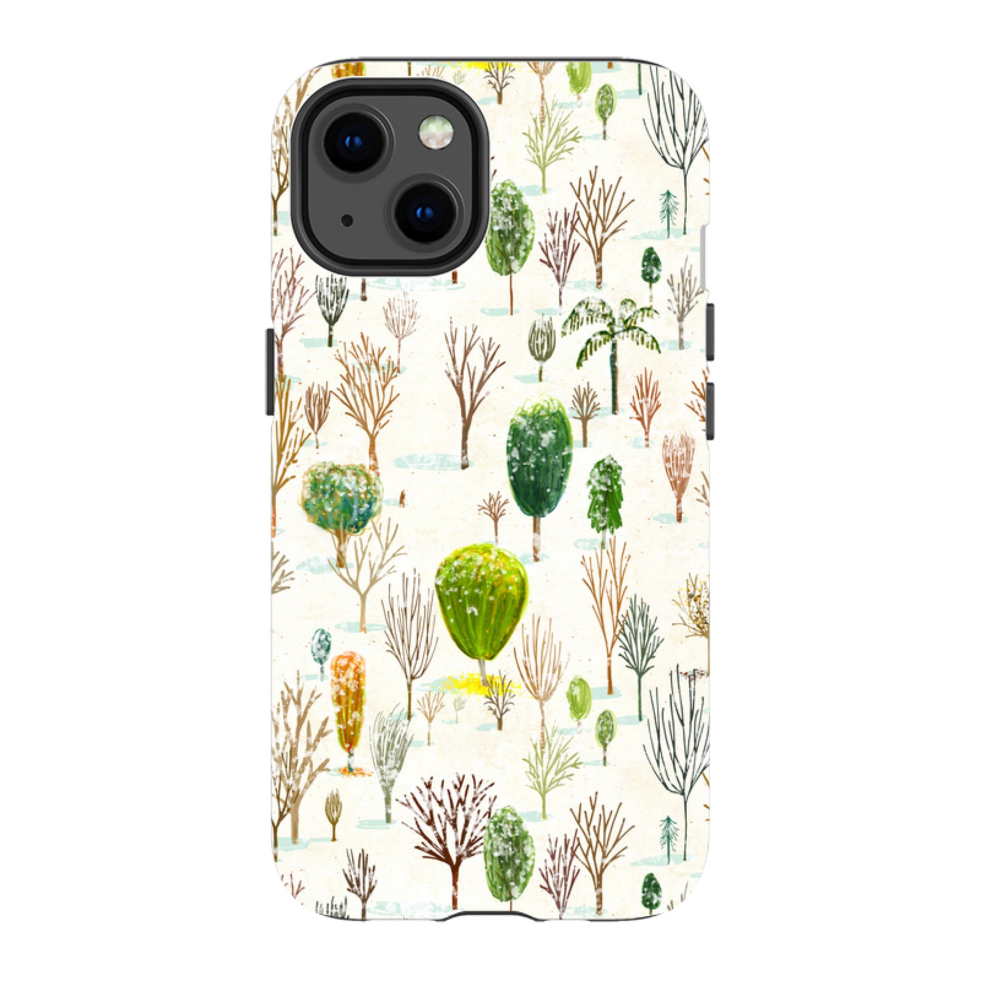 iPhone Tough Case - Winter In The Arboretum By Katherine Quinn