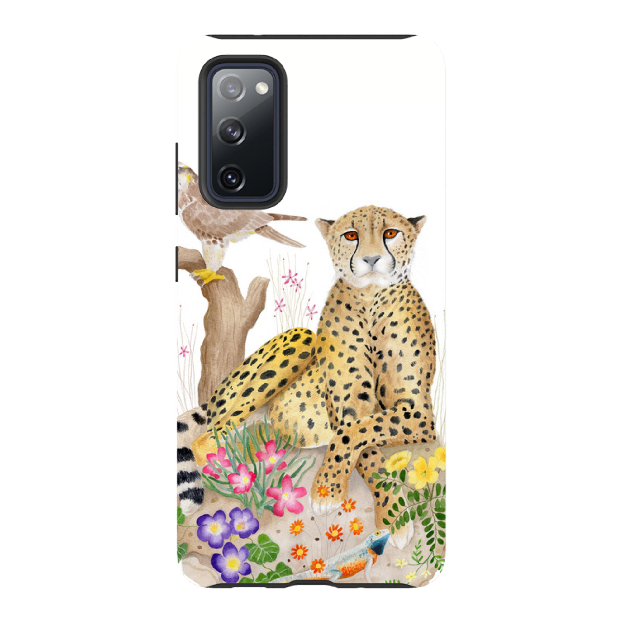 Samsung Tough Case - Botswana Cheetah By Bex Parkin
