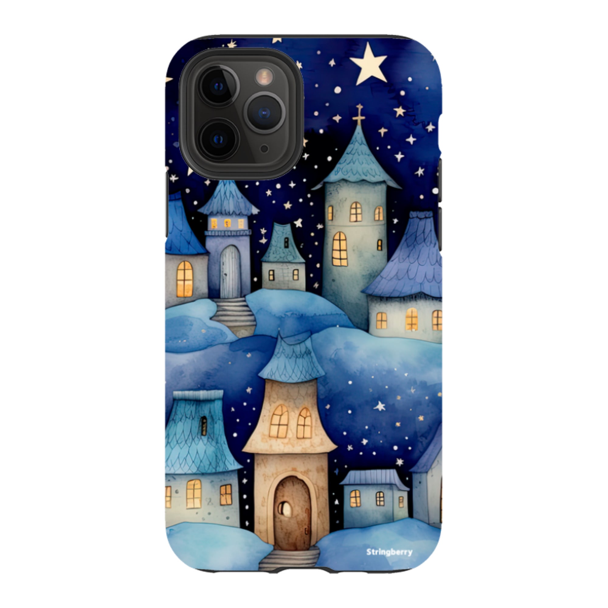 iPhone Tough Case - Blue Stars