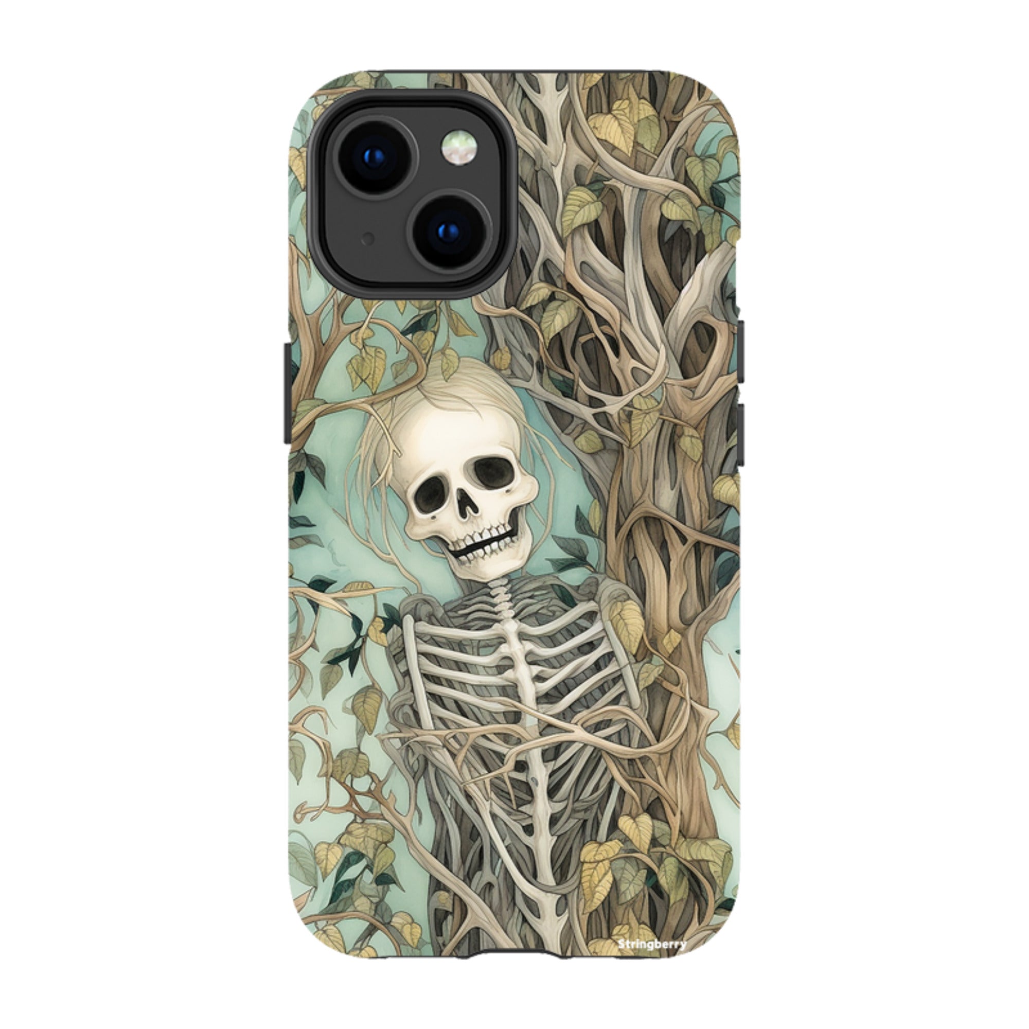 iPhone MagSafe Tough Case - Skeletal Floral