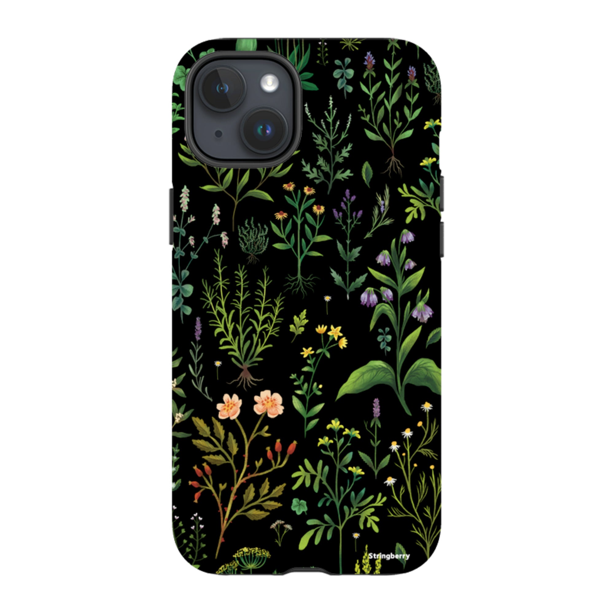 iPhone Tough Case - Medieval Herbal By Anna Stead
