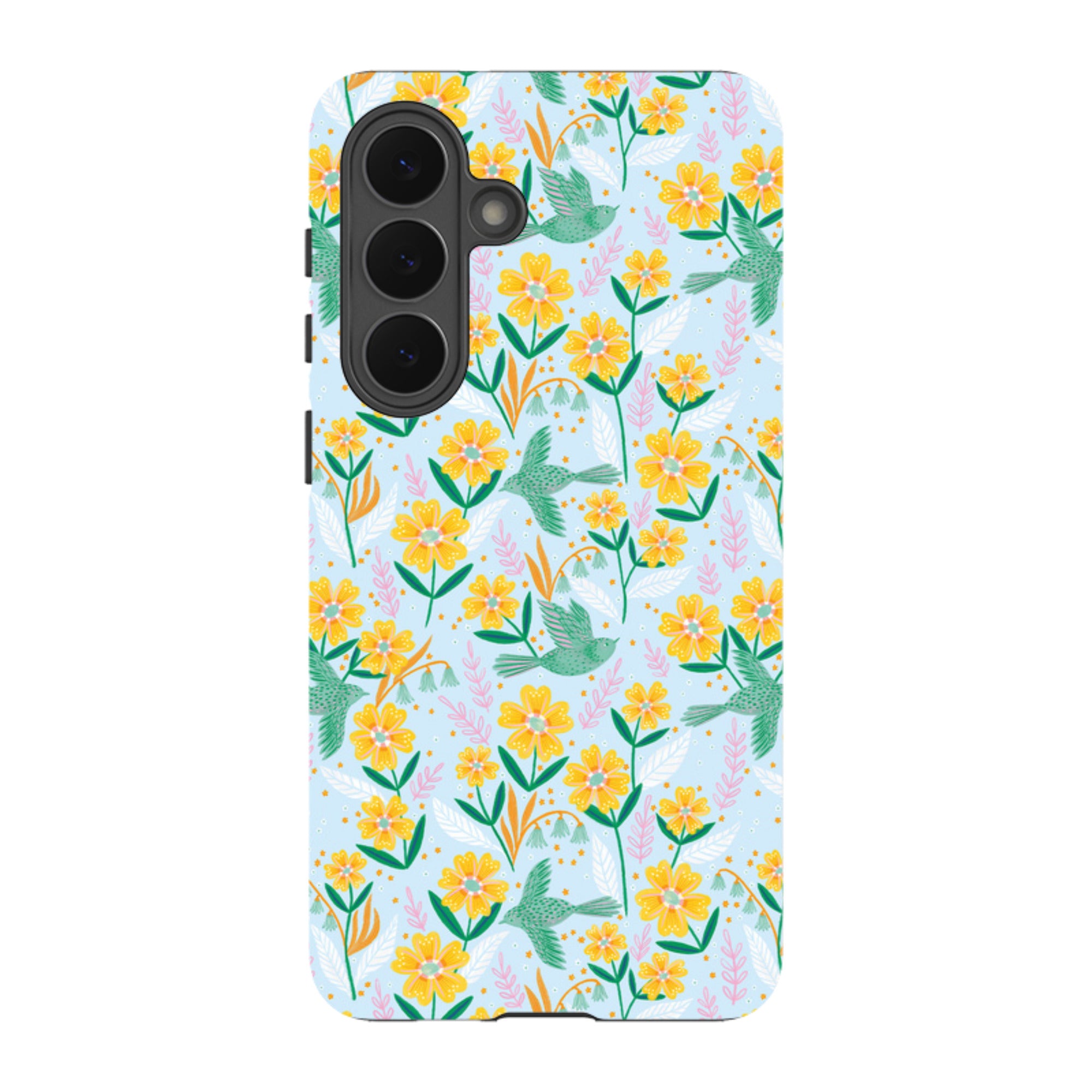 Samsung Tough Case - Sweet Birds Blue By Lee Foster Wilson