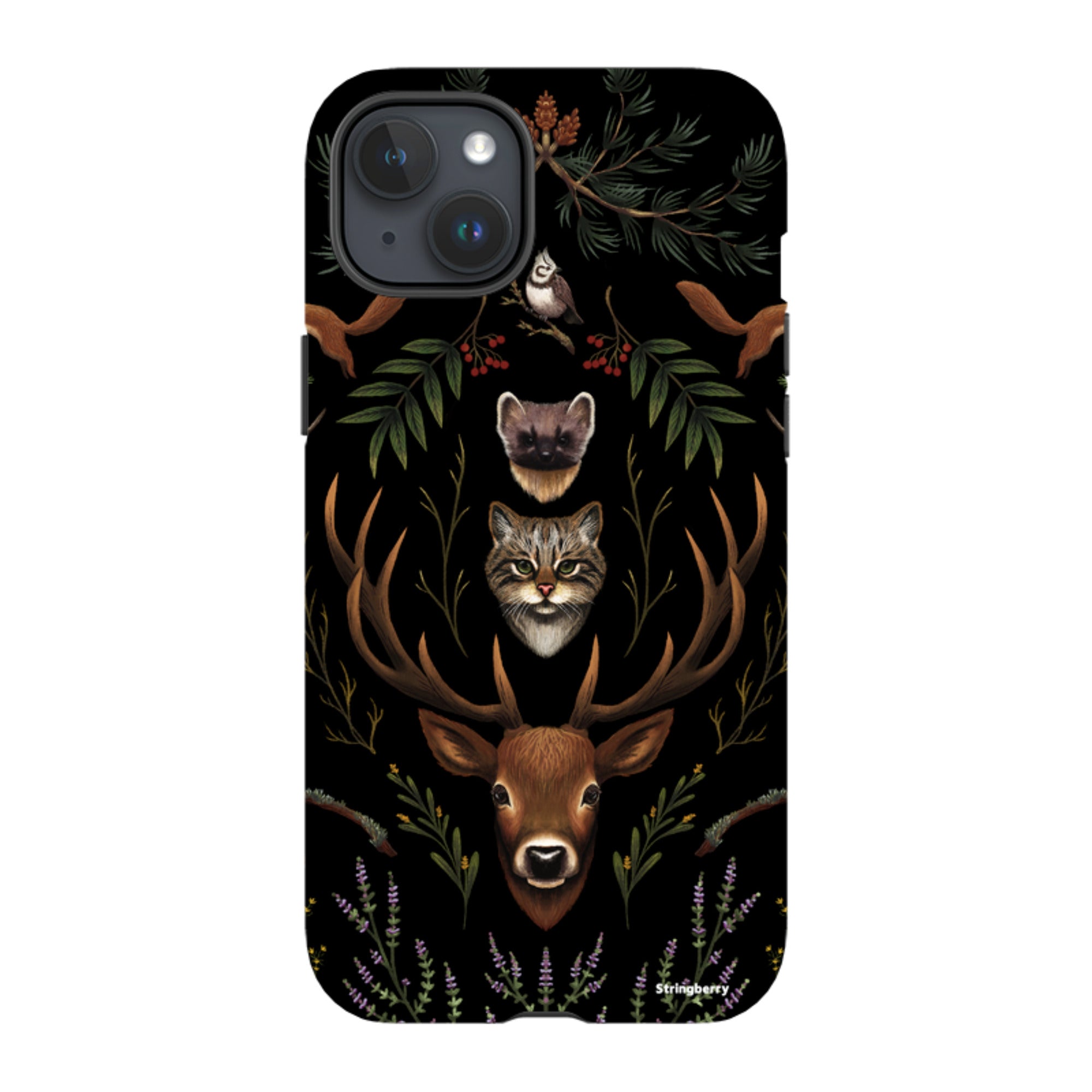 iPhone Tough Case - Highland Wildlife By Anna Stead