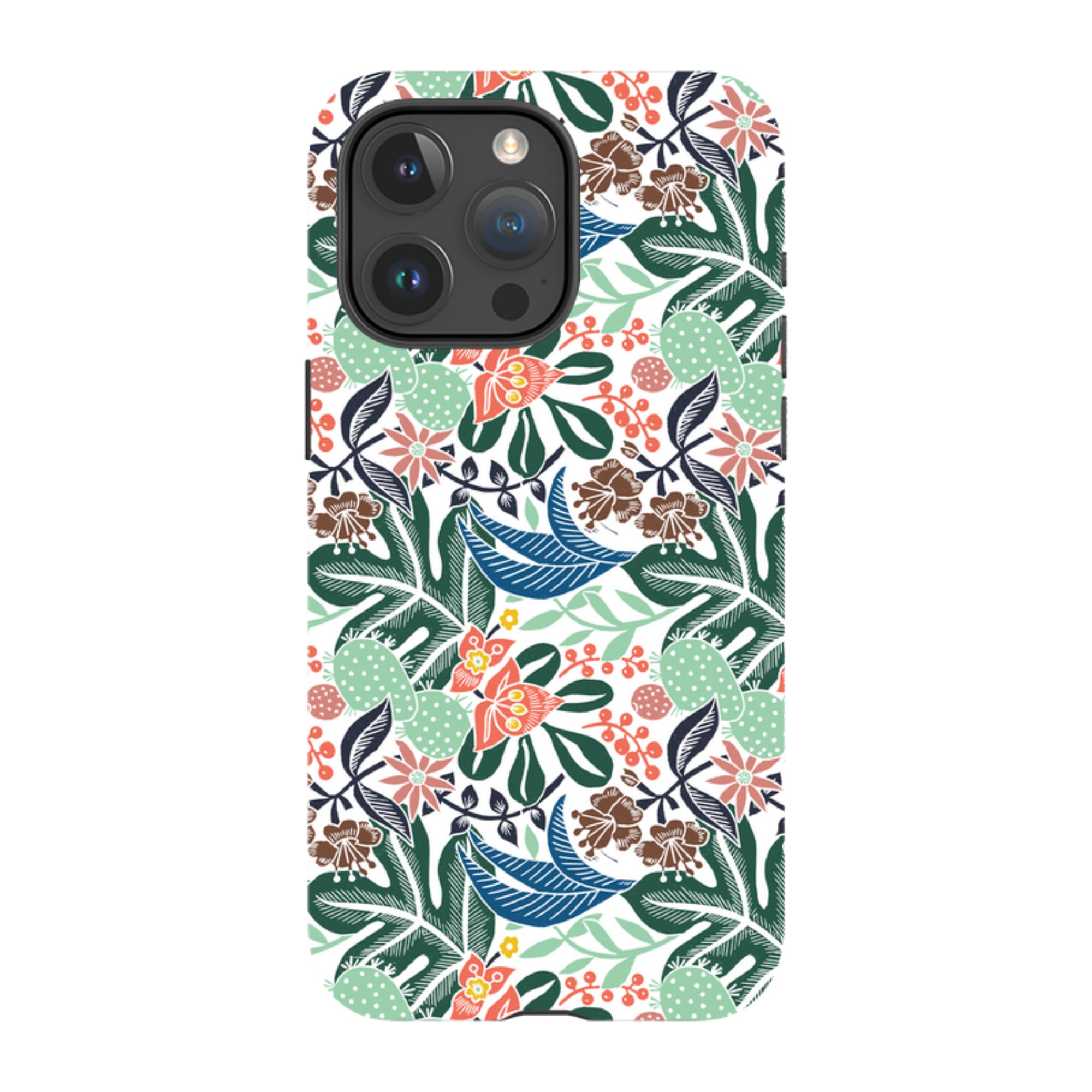 iPhone Tough Case - Tropical Cactus 2 By Kate Heiss