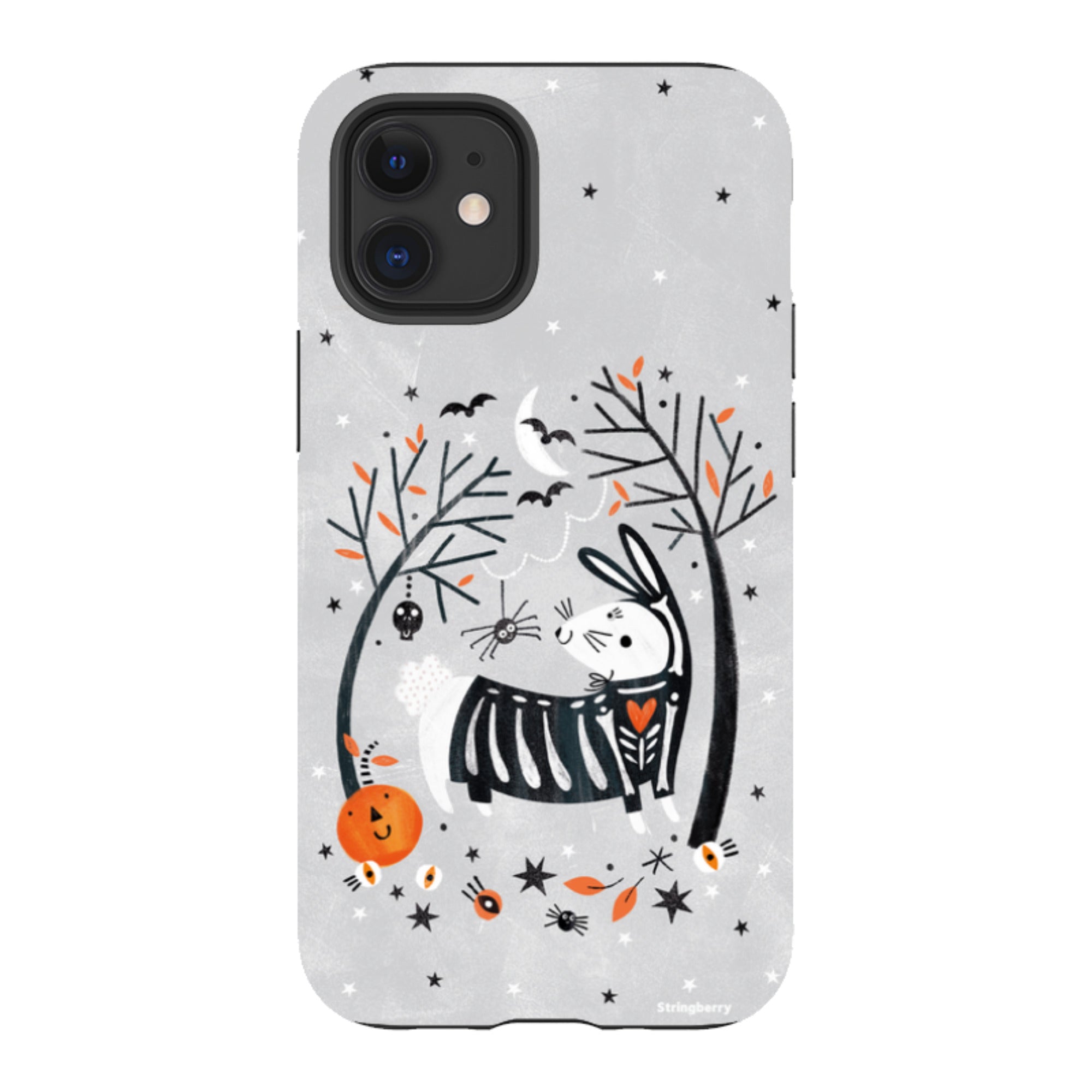 iPhone Tough Case - Spooky Rabbit By Ali Brookes
