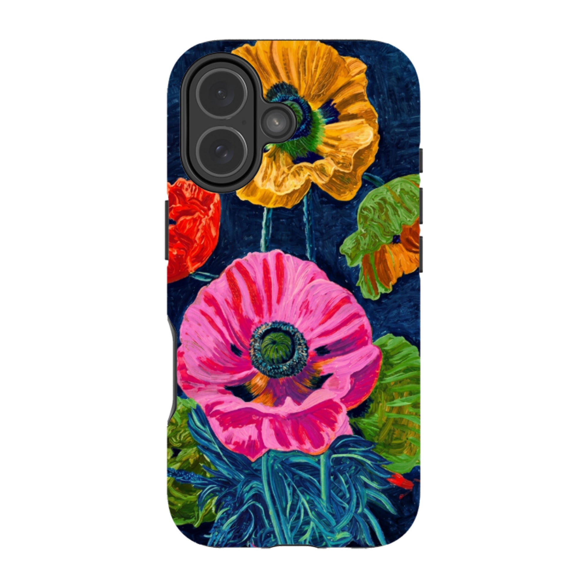 iPhone MagSafe Tough Case - Kisling Poppy Blue