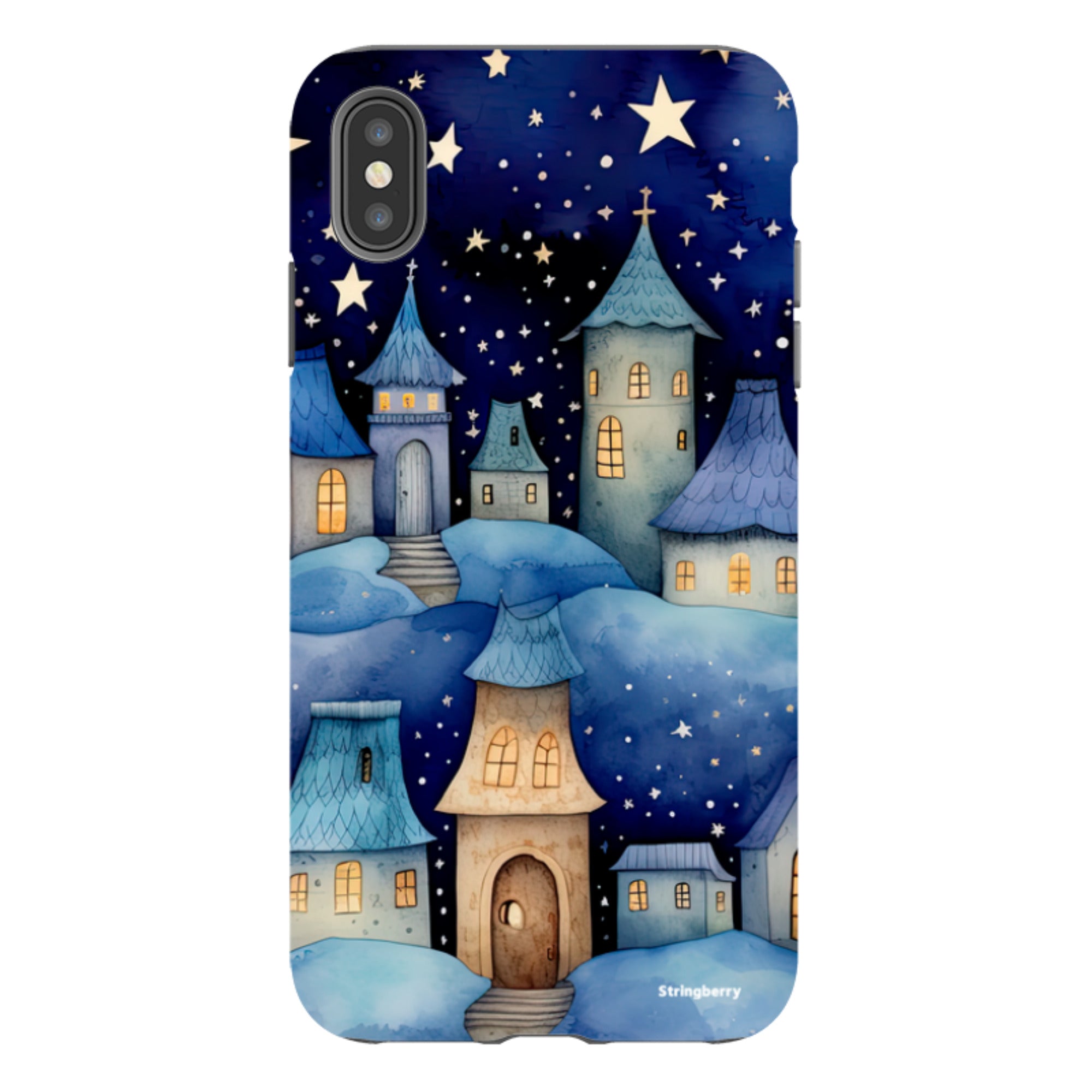 iPhone Tough Case - Blue Stars