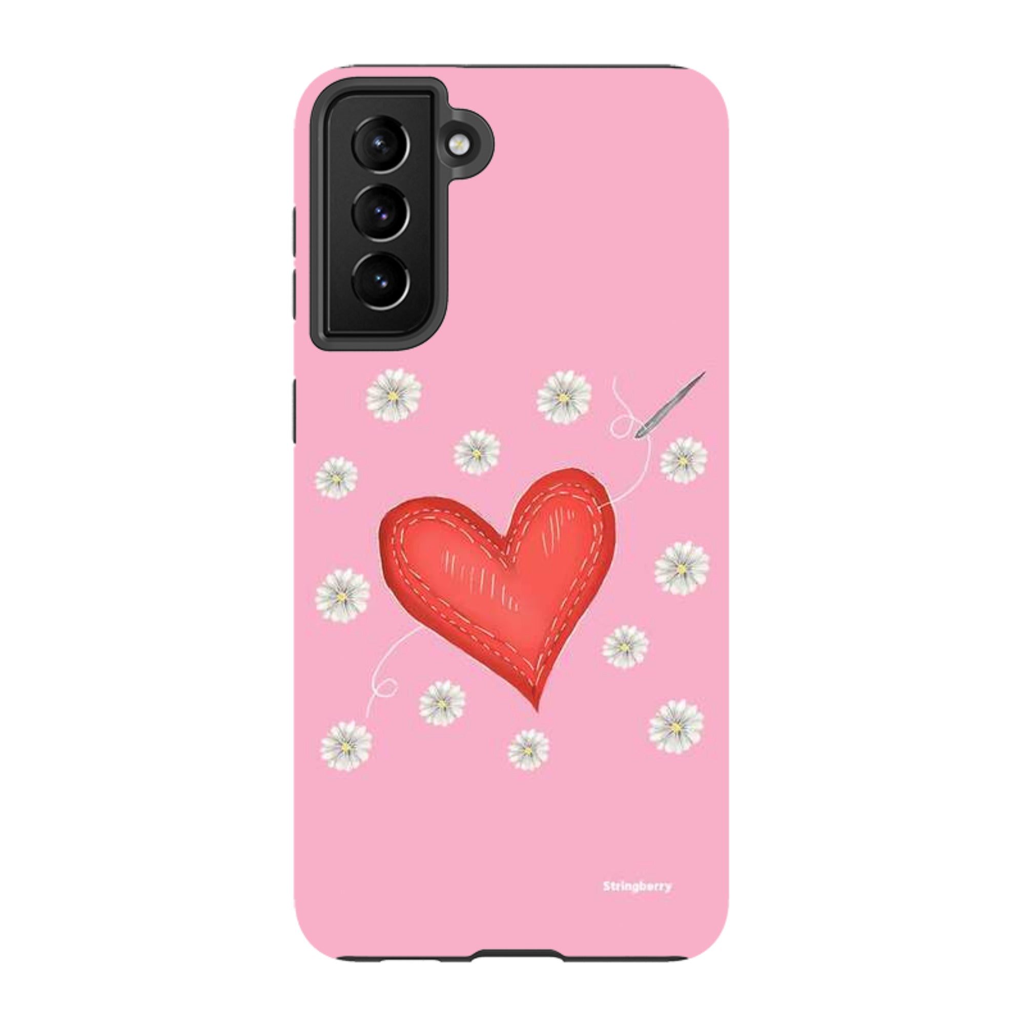 Samsung Tough Case - Love Heart Sewing By Catherine Rowe