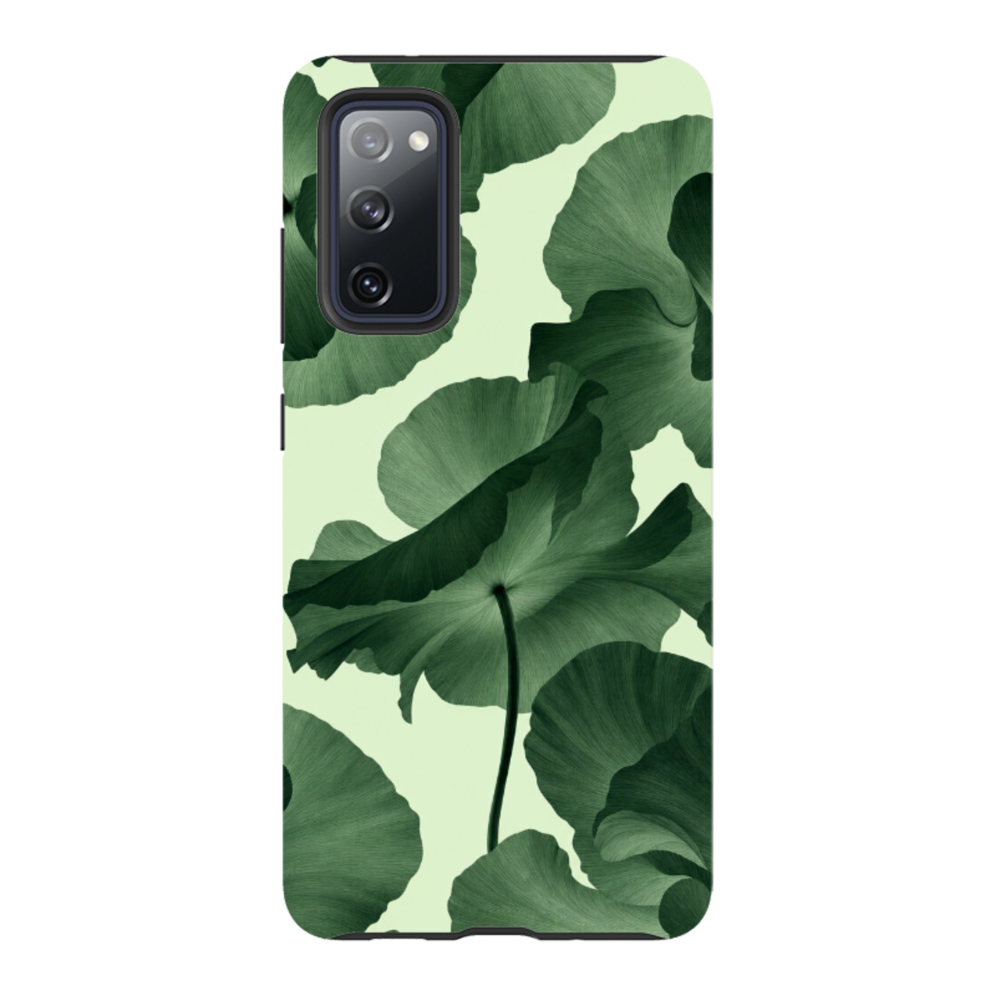 Samsung Tough Case - Sage Green Poppy
