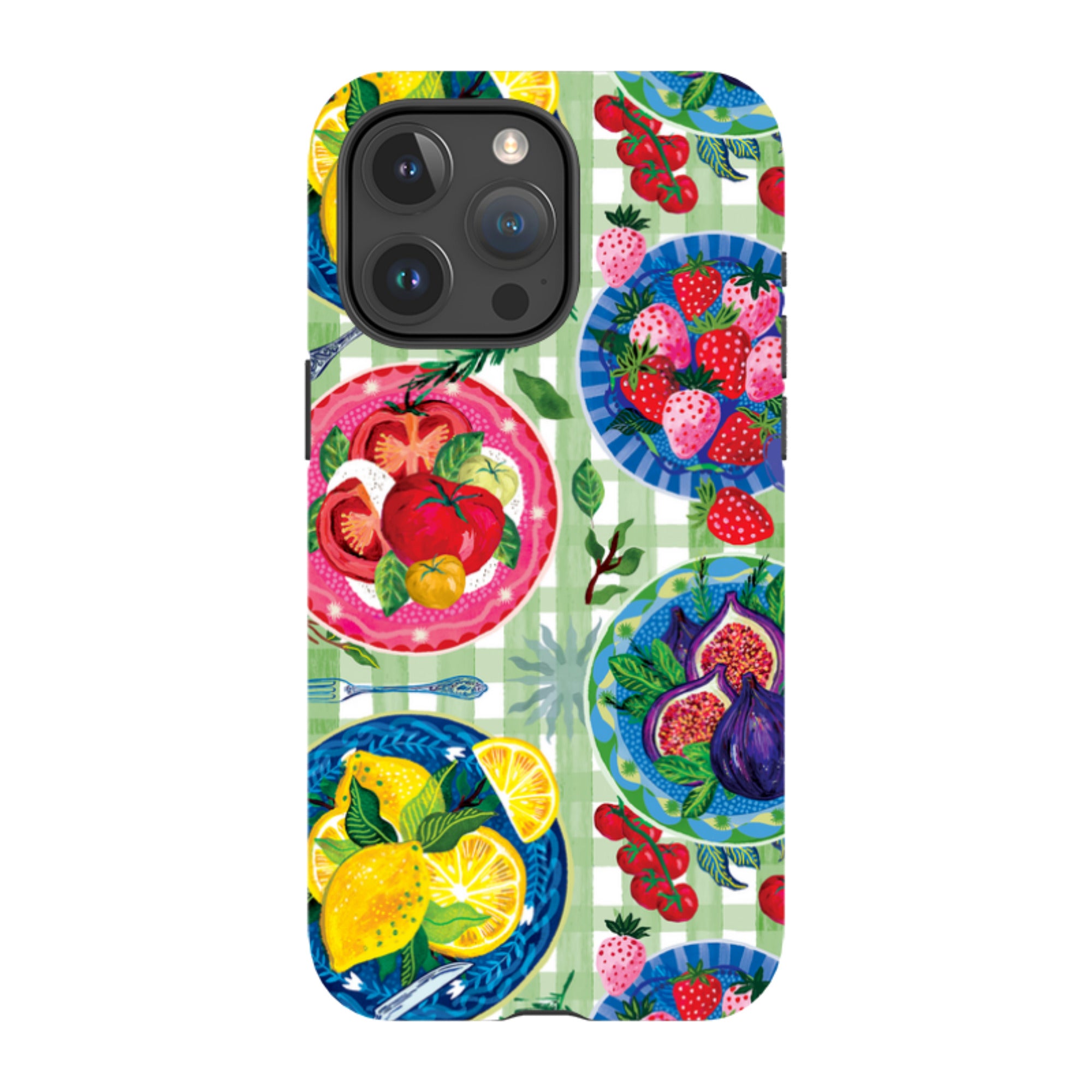 iPhone Tough Case - Summer Tablescape By Emma Frances Grant